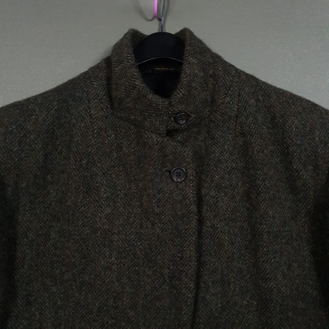 L (100) 90s L.L.Bean 엘엘빈 헤링본 테일러드 트위드 자켓 상품이미지2