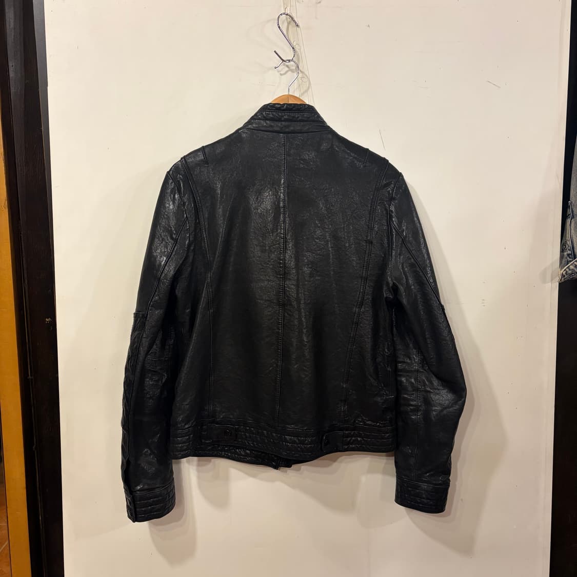 바이커 레더자켓  상품이미지3