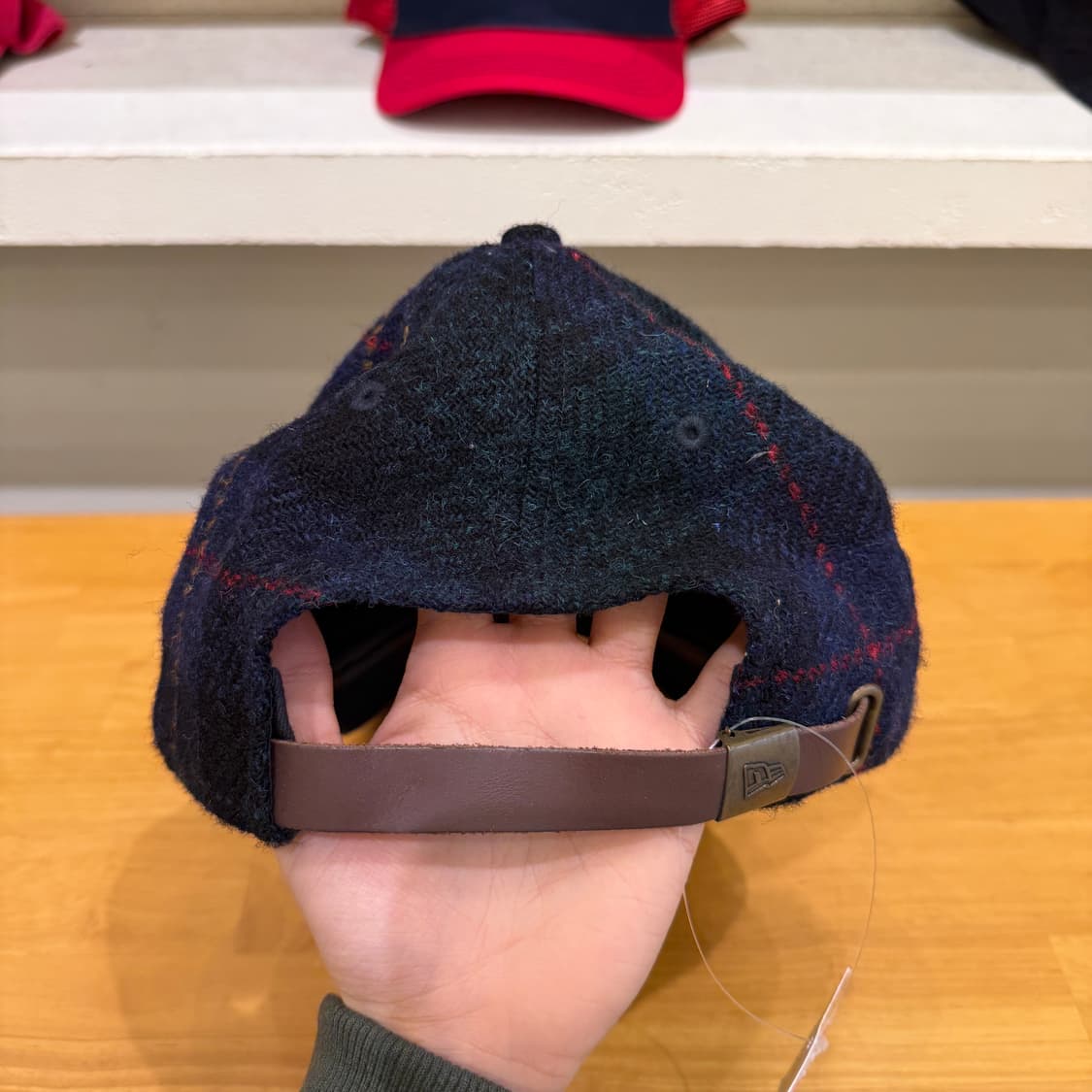 뉴에라 뉴욕양키스 울 체크 볼캡 U1012 상품이미지3