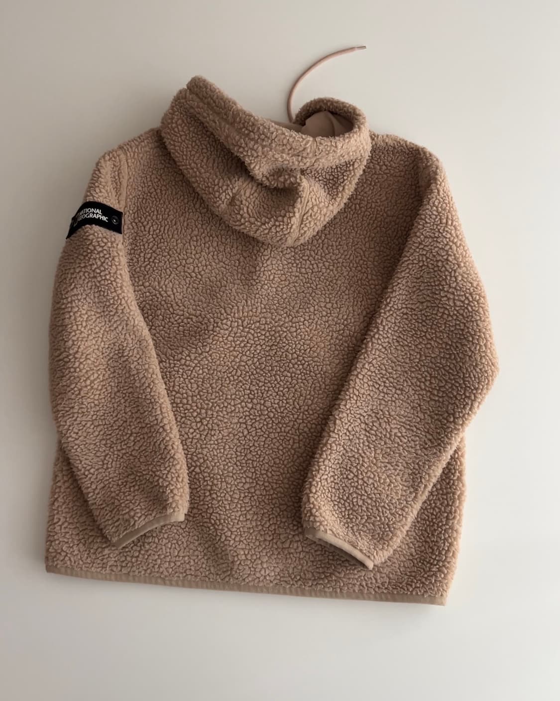 내셔널지오그래픽 플리스 후드 아노락 자켓 L 상품이미지2