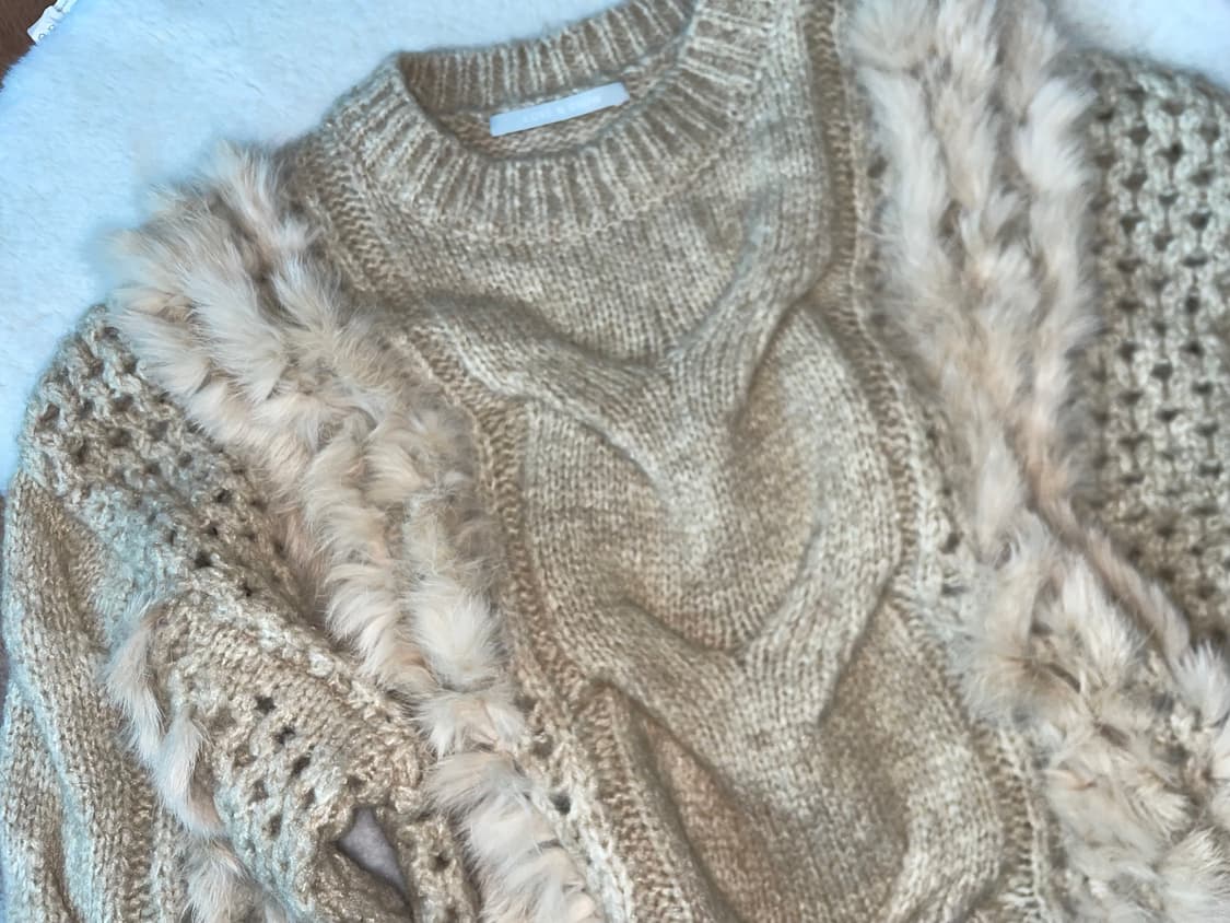 Vintage wool knit 상품이미지7