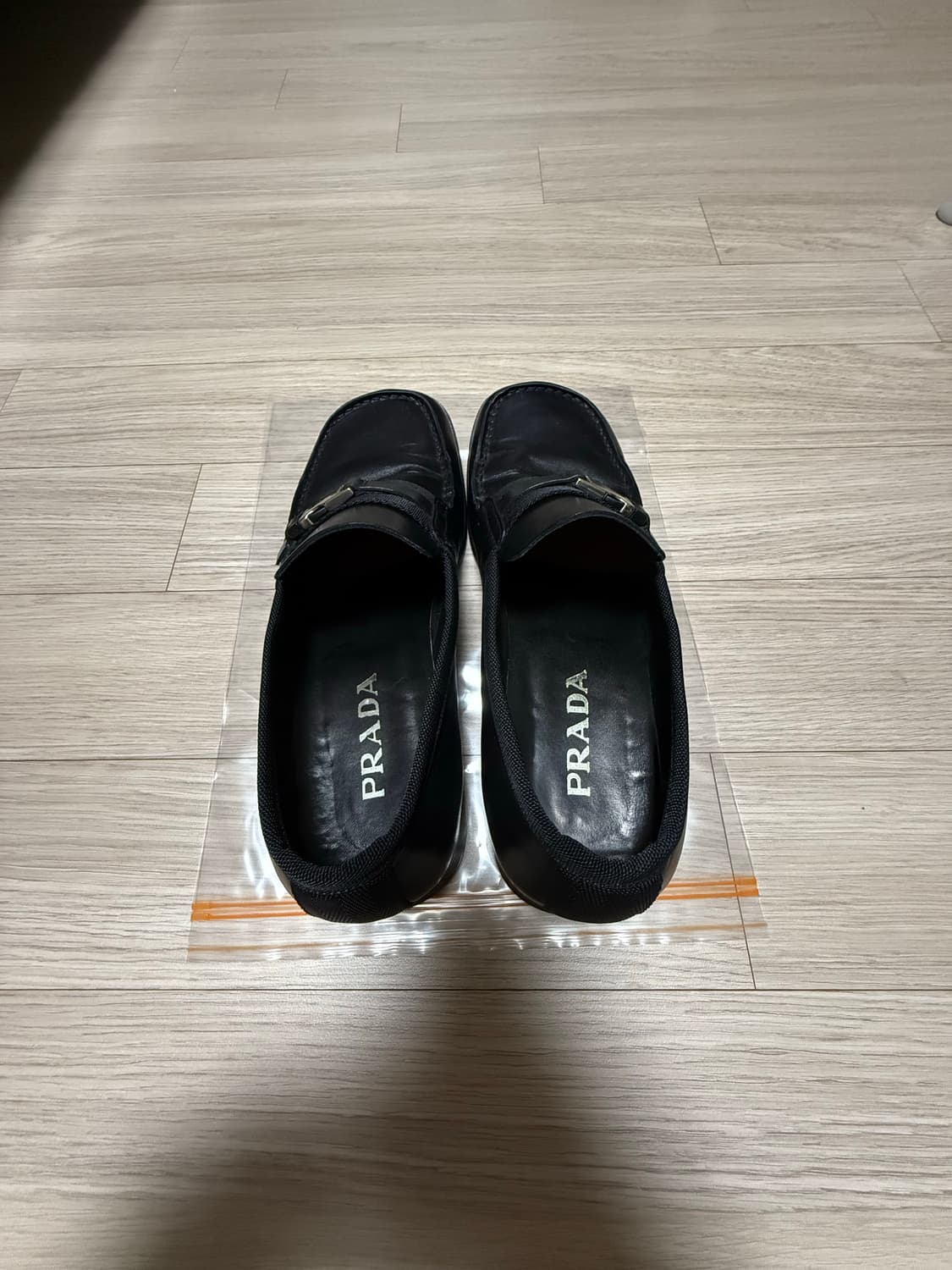 Prada 00's Buckle Low Flat Loafers 상품이미지2