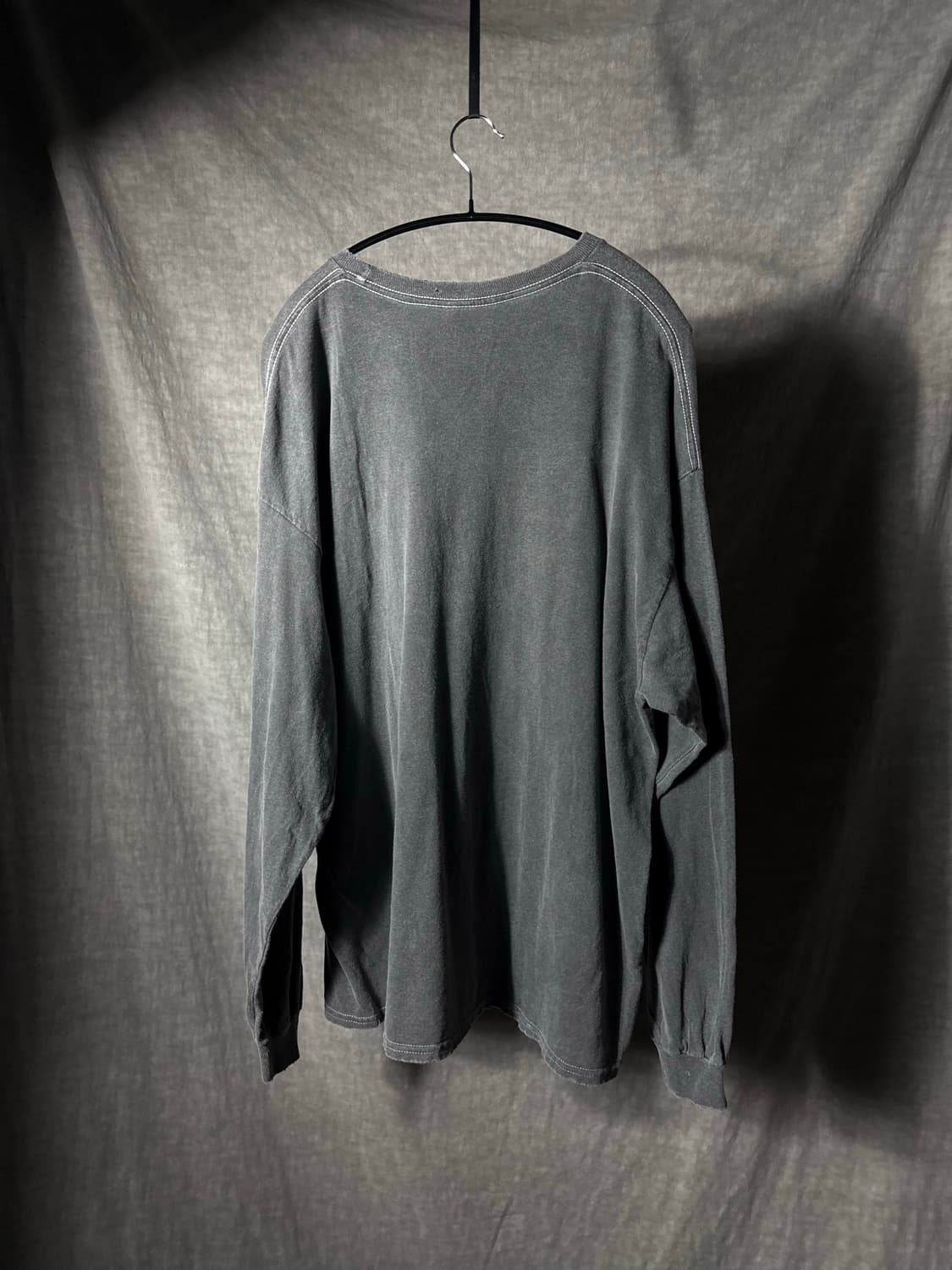 Ancellm 25ss Embroidery Dyed Long Sleeve 상품이미지6