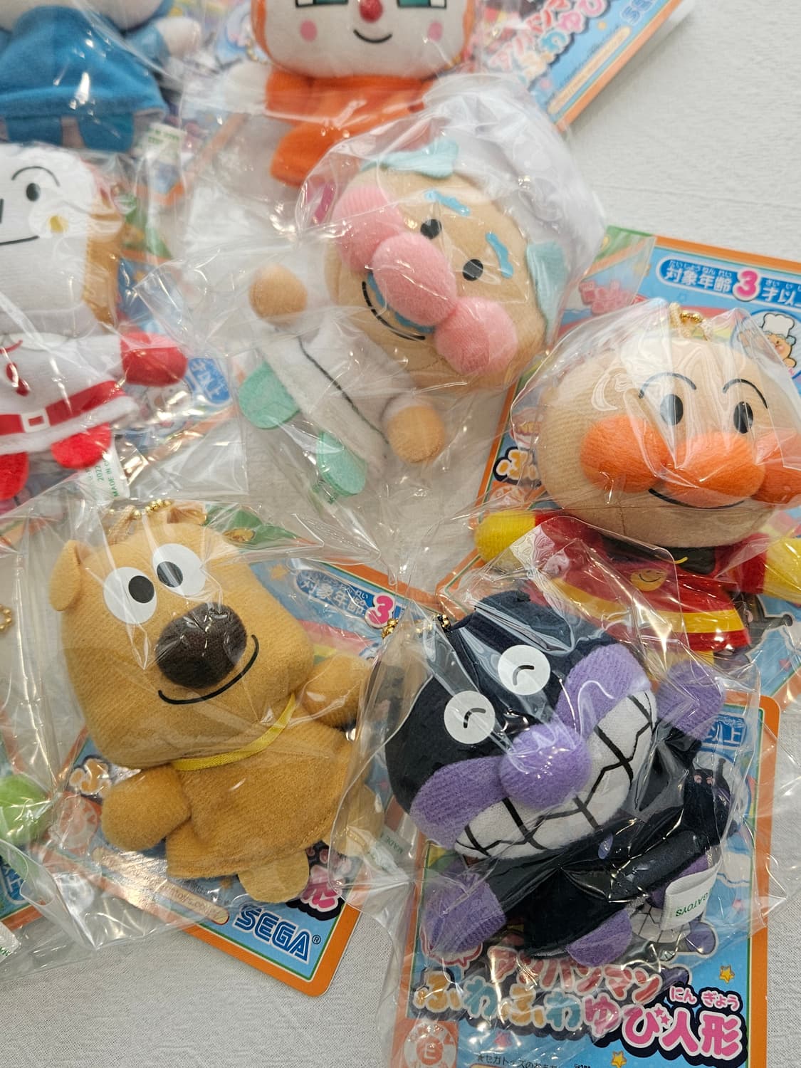 호빵맨 짤랑이 카레빵맨 버터누나 키링 상품이미지4