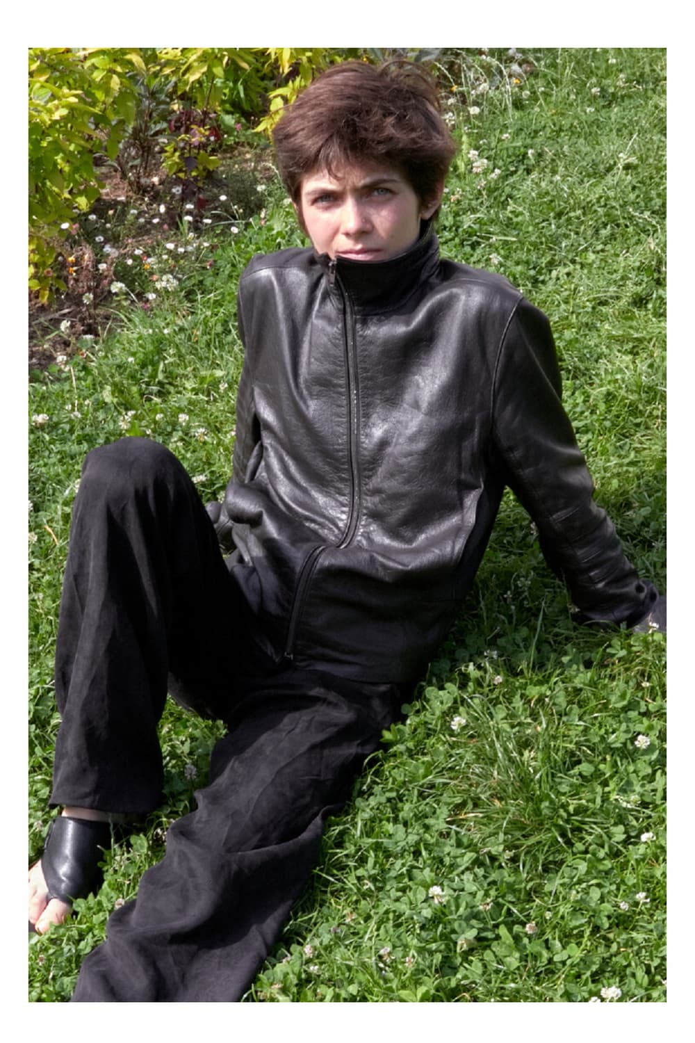 014 appendix leather jacket / brown 상품이미지1