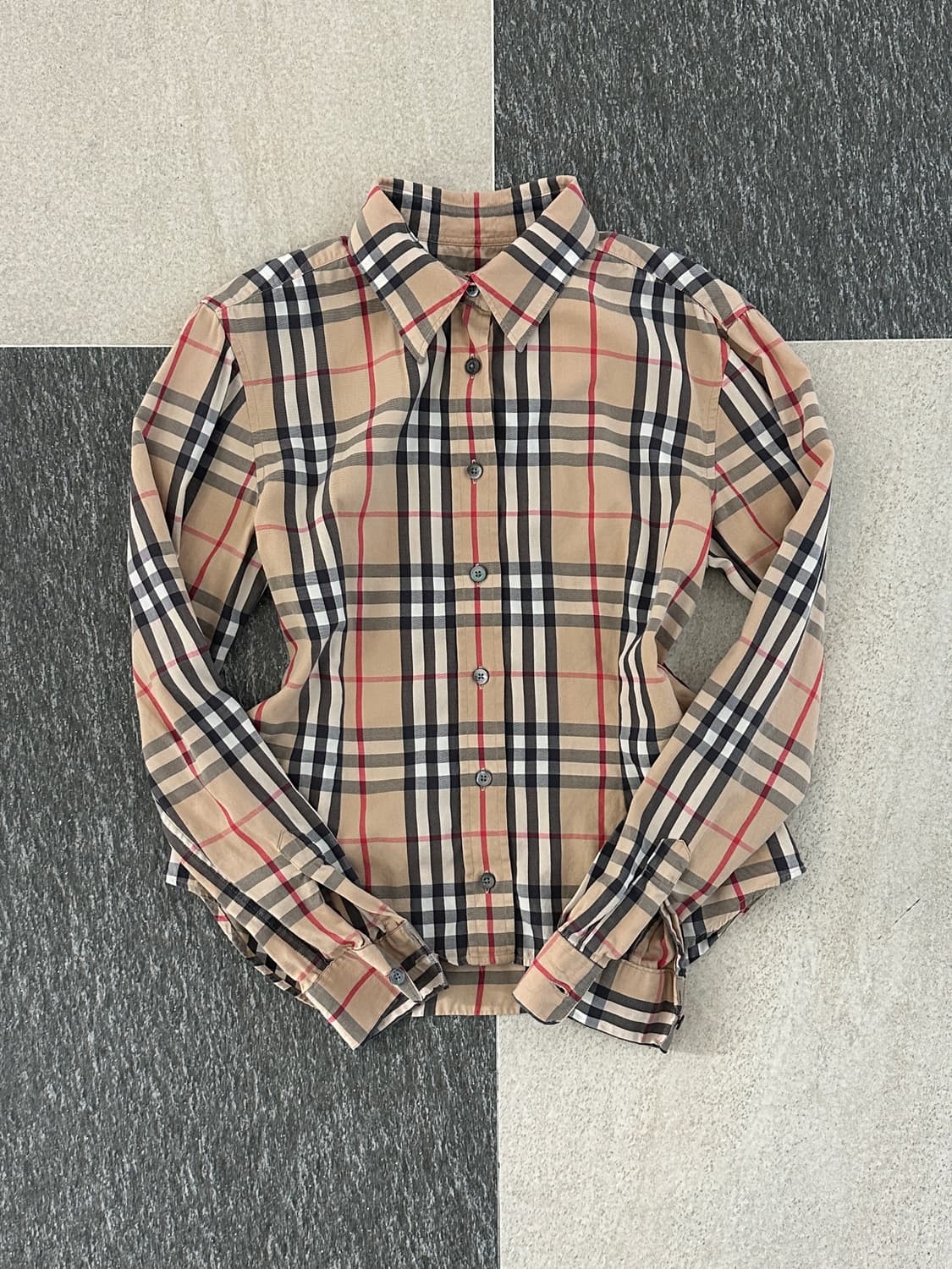 버버리 노바체크 셔츠  상품이미지1