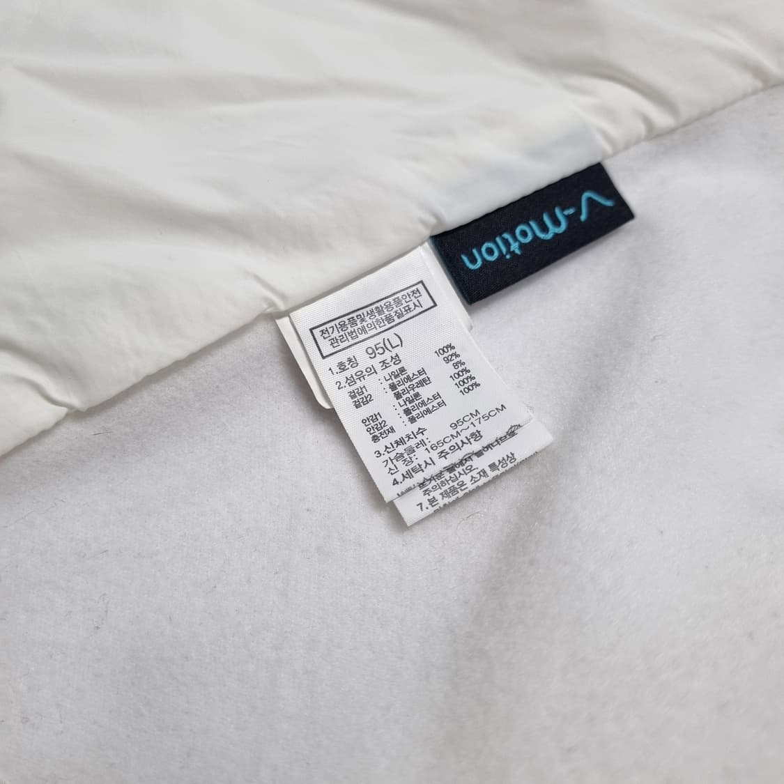 노스페이스 화이트 경량 패딩 - L     상품이미지10