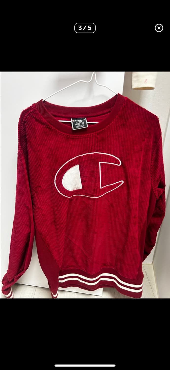 챔피온 버건디 맨투맨 상품이미지3