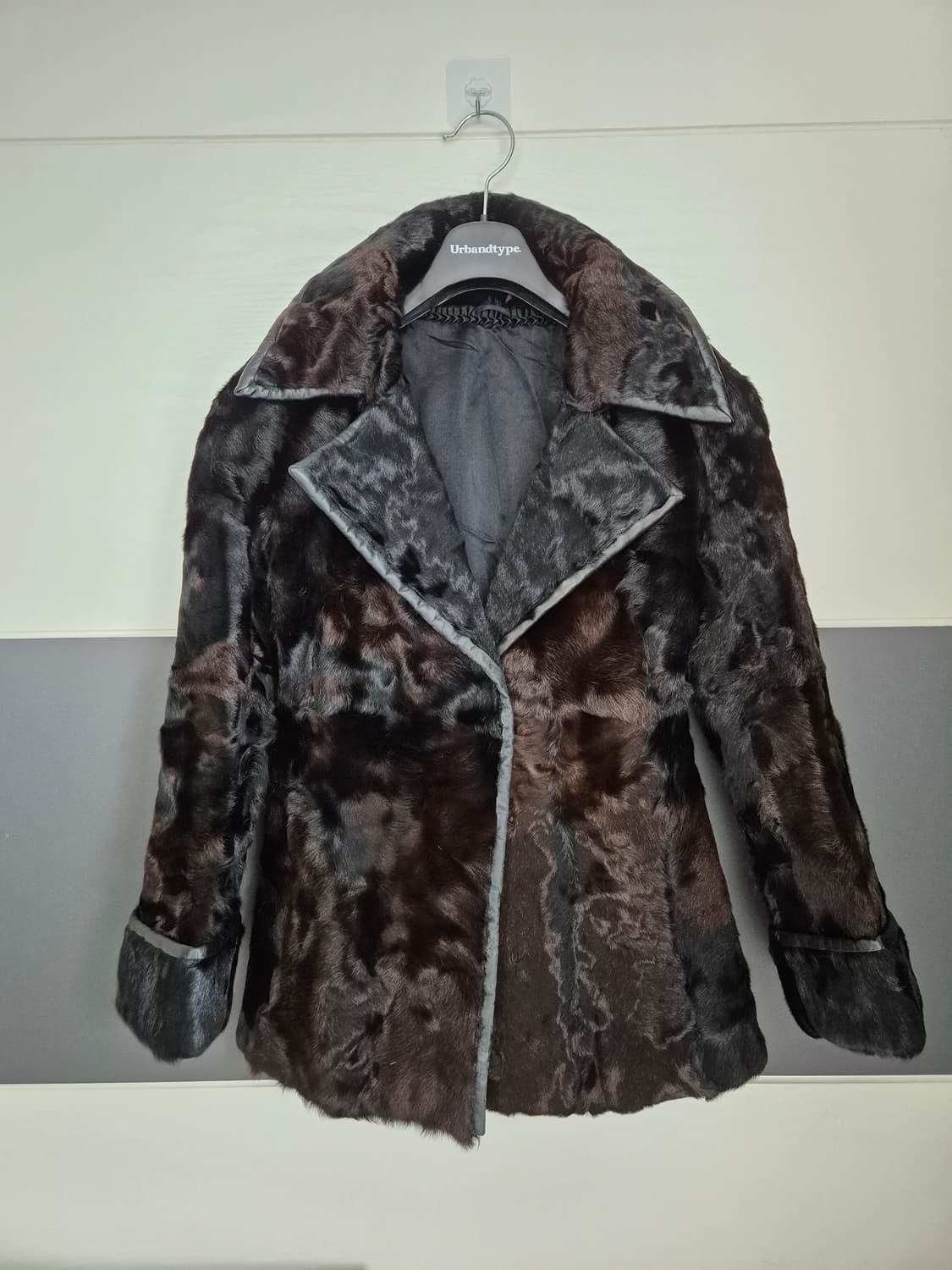 가죽디테일 송치자켓 상품이미지8