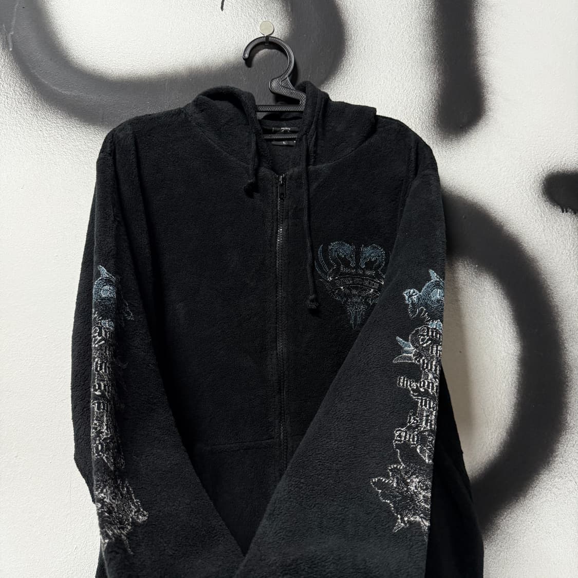 Dig Deep 디그 딥 이태리 원단 풀 프린팅 펑크 집업 후디 상품이미지4