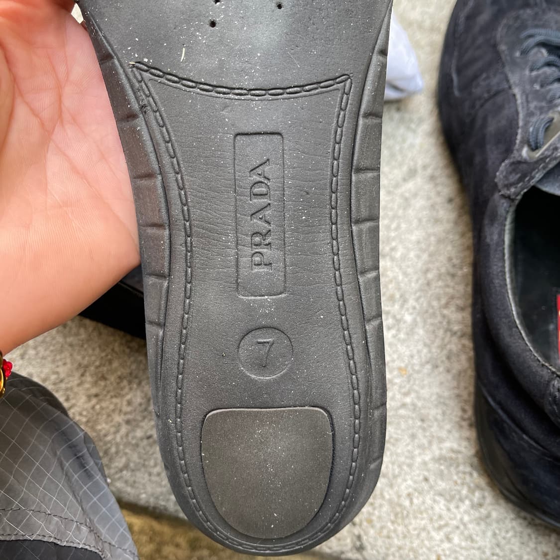 [7UK] Prada 스웨이드 스니커즈 (260) 상품이미지8