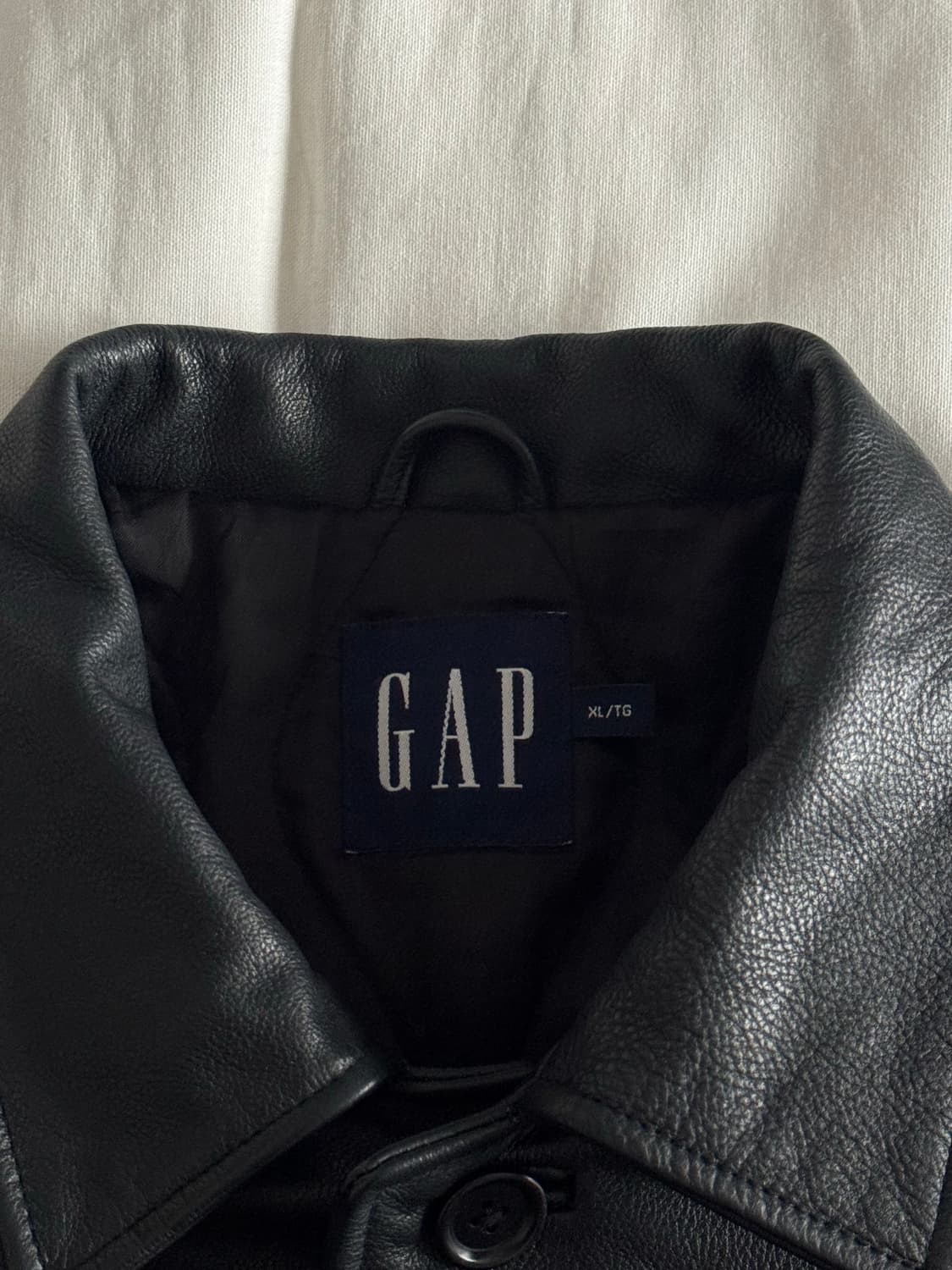 [XL] 올드갭 레더 카코트 상품이미지3