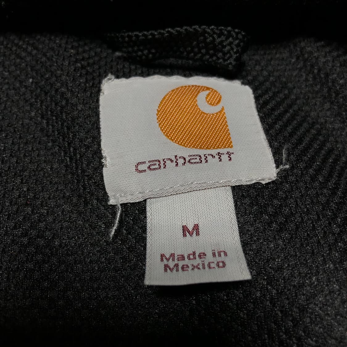 칼하트 써멀 후드 집업 자켓 상태굿 초코브라운 상품이미지4