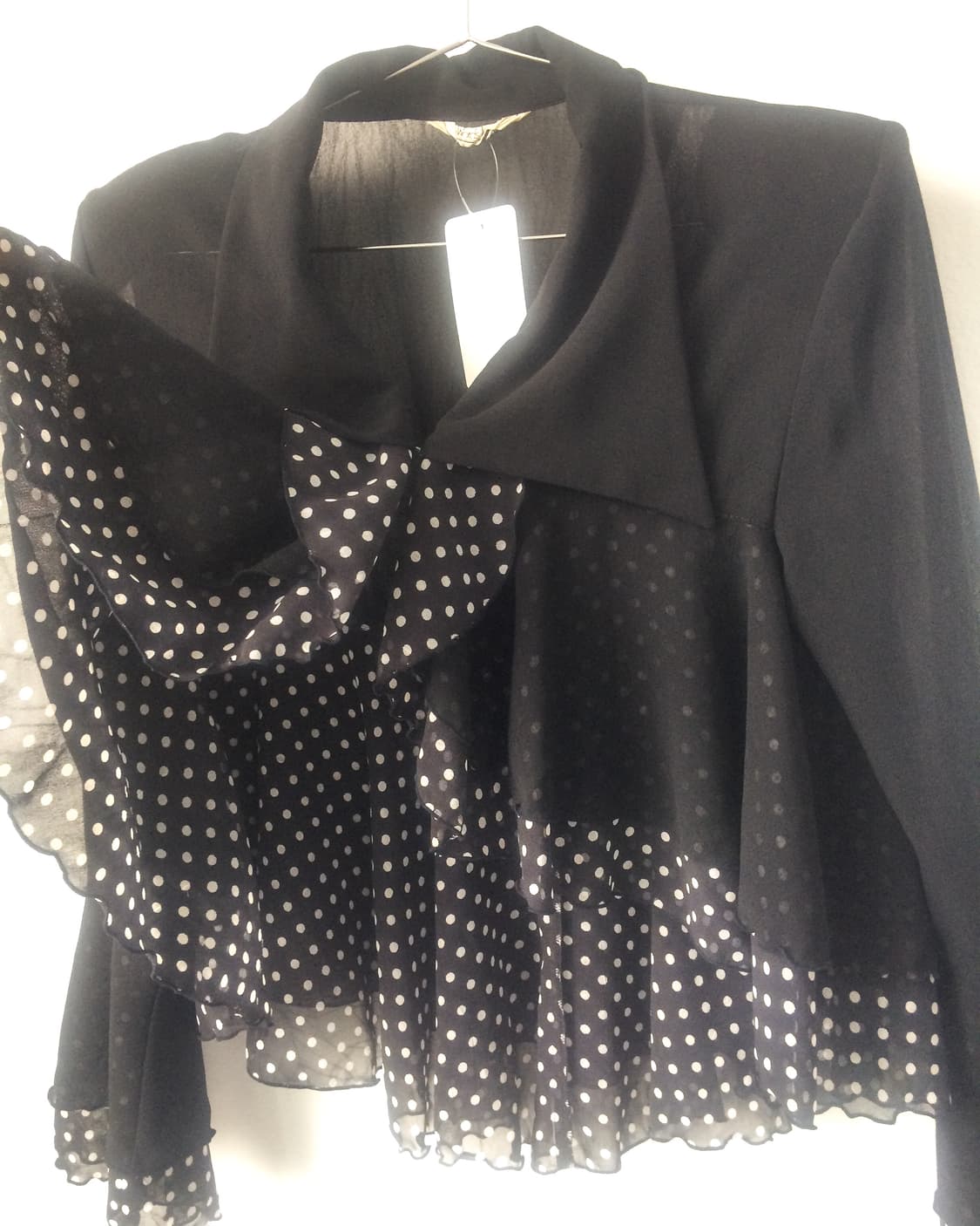 Dot pattern layer cardigan 상품이미지4