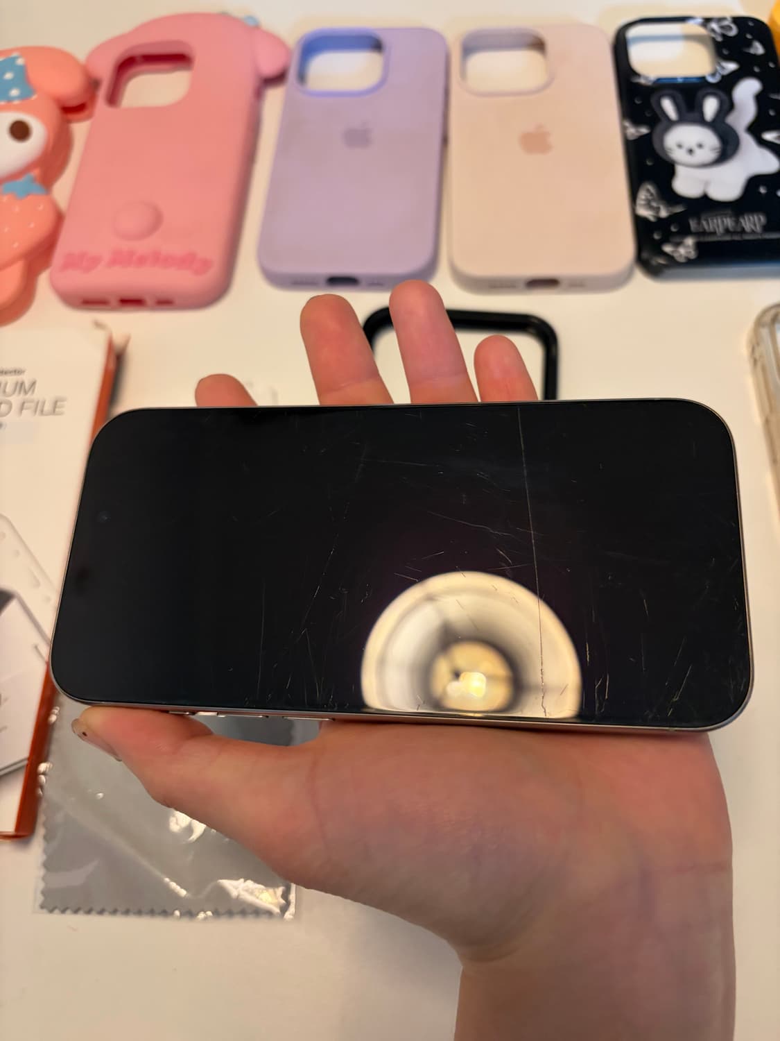 아이폰 15프로256기가 내츄럴티타늄 상품이미지4