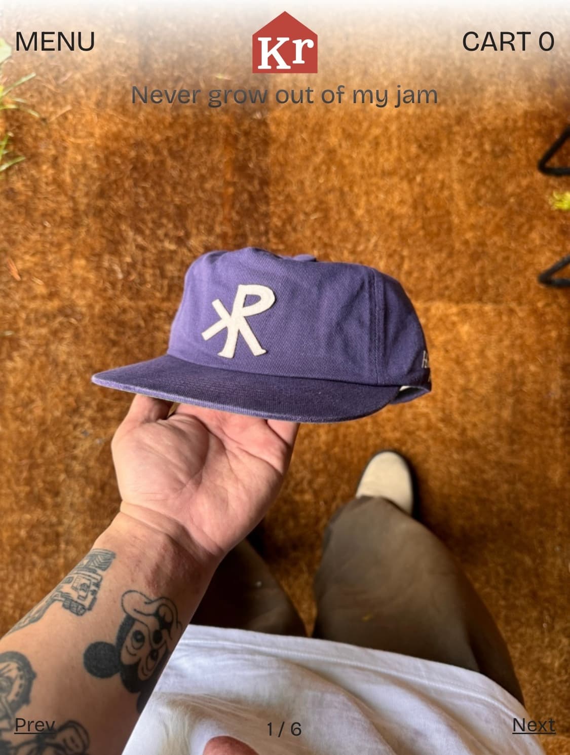 크래커하우스 아뜰리에 캡 상품이미지1