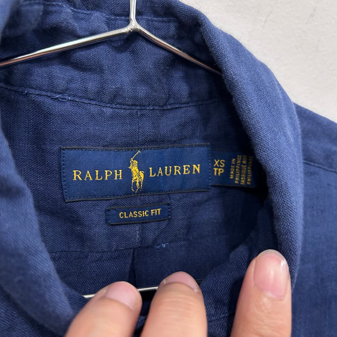 폴로 랄프로렌 클래식핏 스몰포니 린넨셔츠 상품이미지3