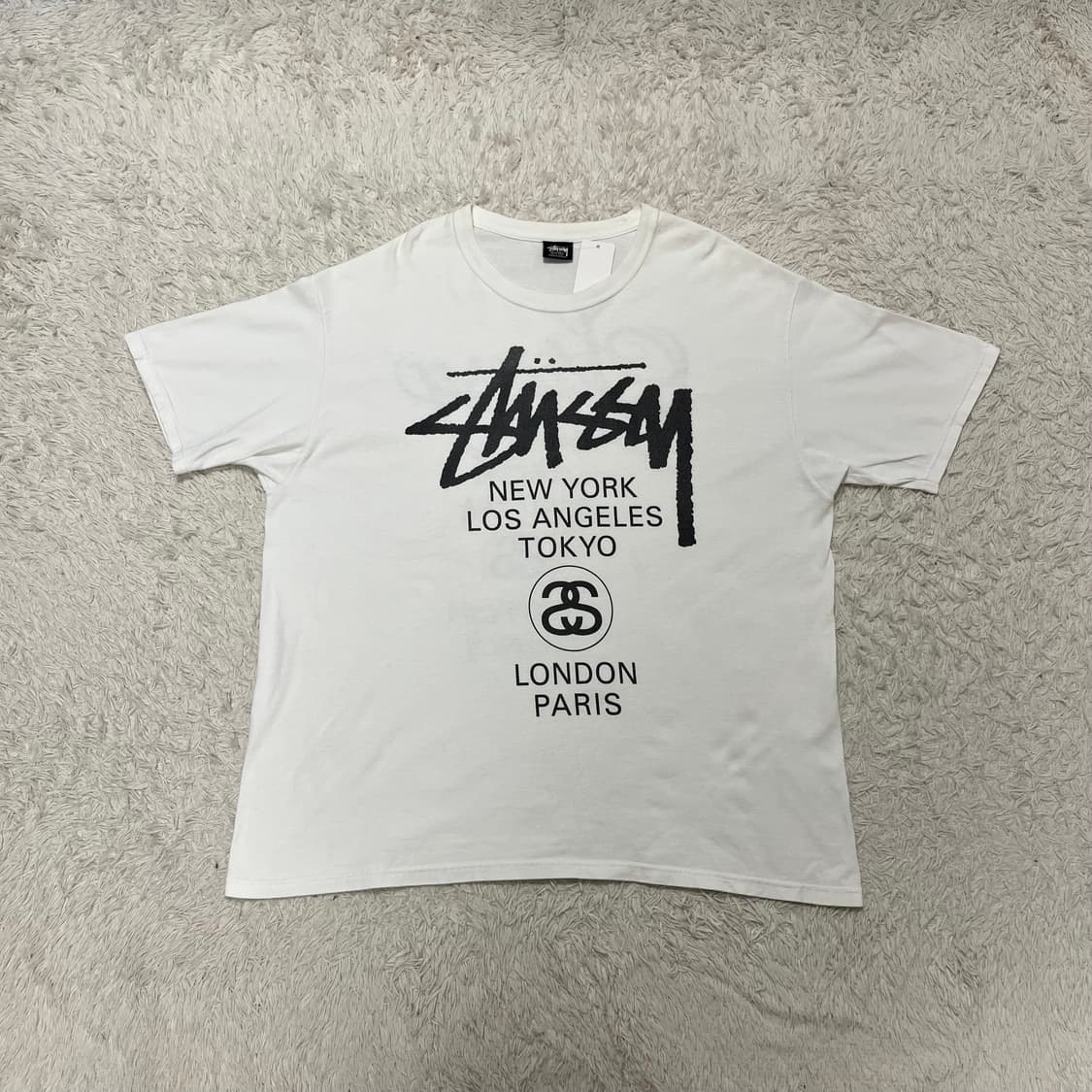 Stussy World Tour t-shirt 상품이미지4
