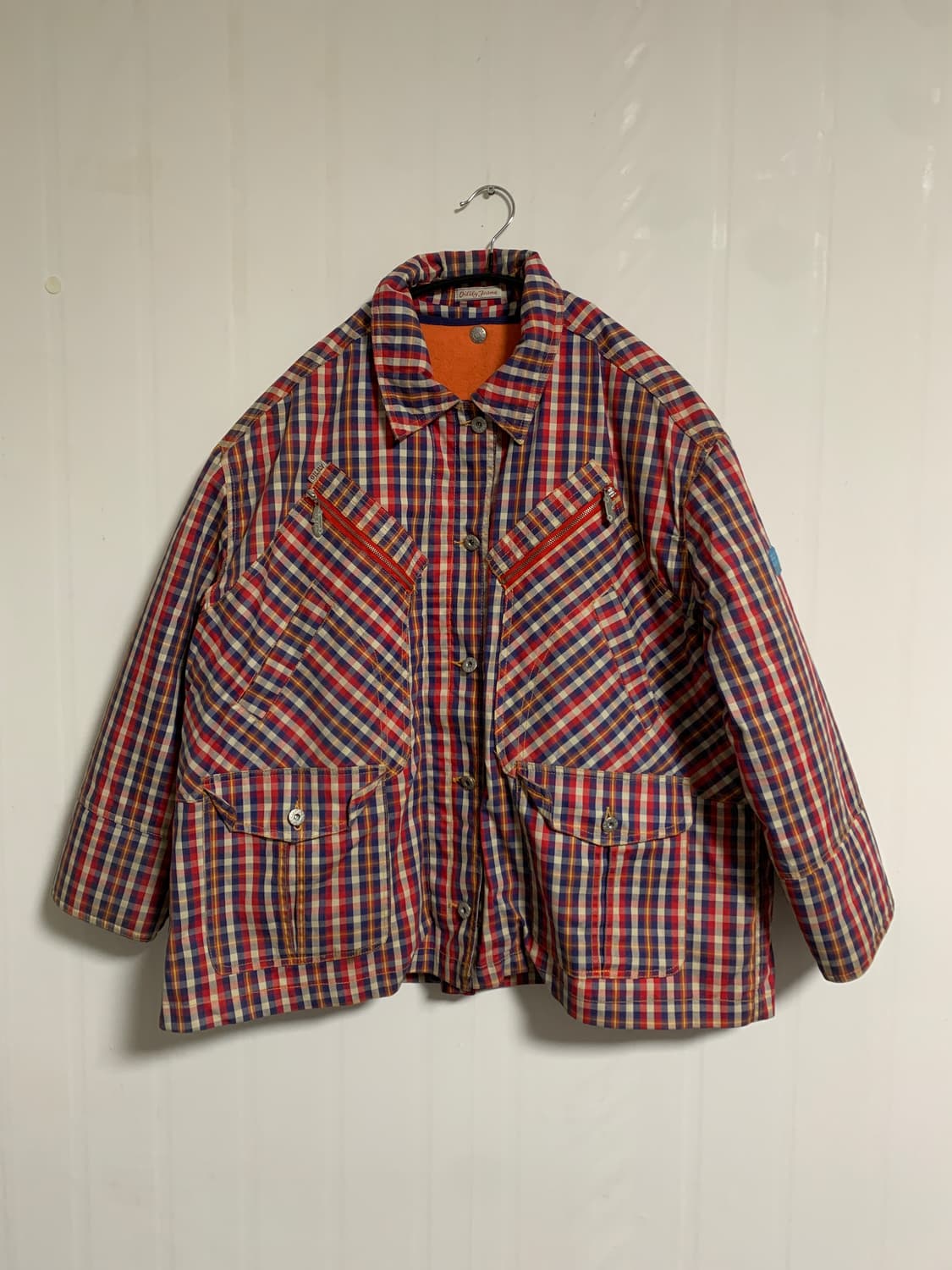 OILILY 체크패턴 패딩 점퍼 상품이미지1