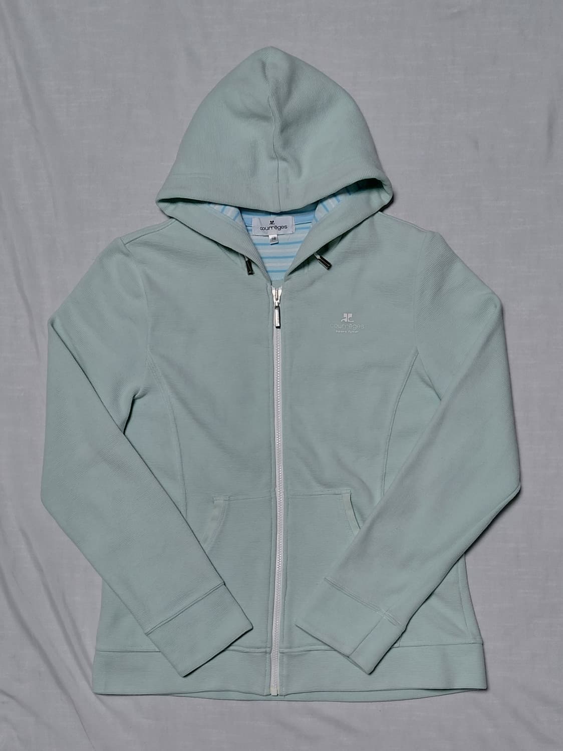 [정품] 꾸레쥬(Courreges) 집업 후드 - 38 사이즈 상품이미지1