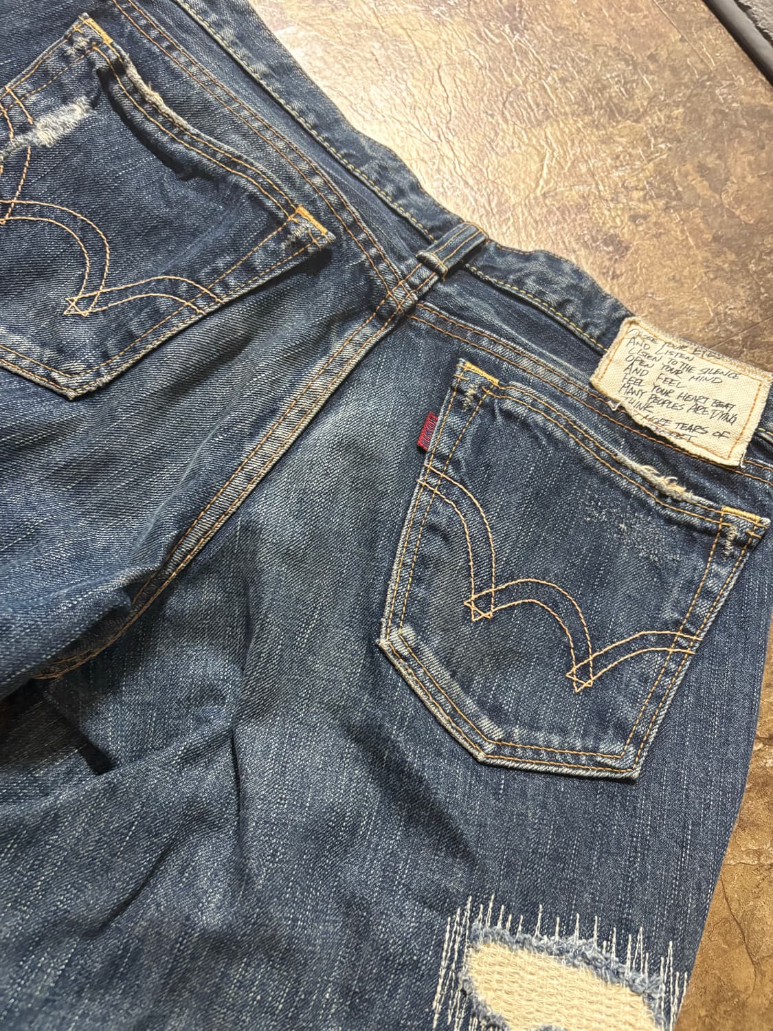 에드윈 스터드 빈티지 데님 팬츠 상품이미지4