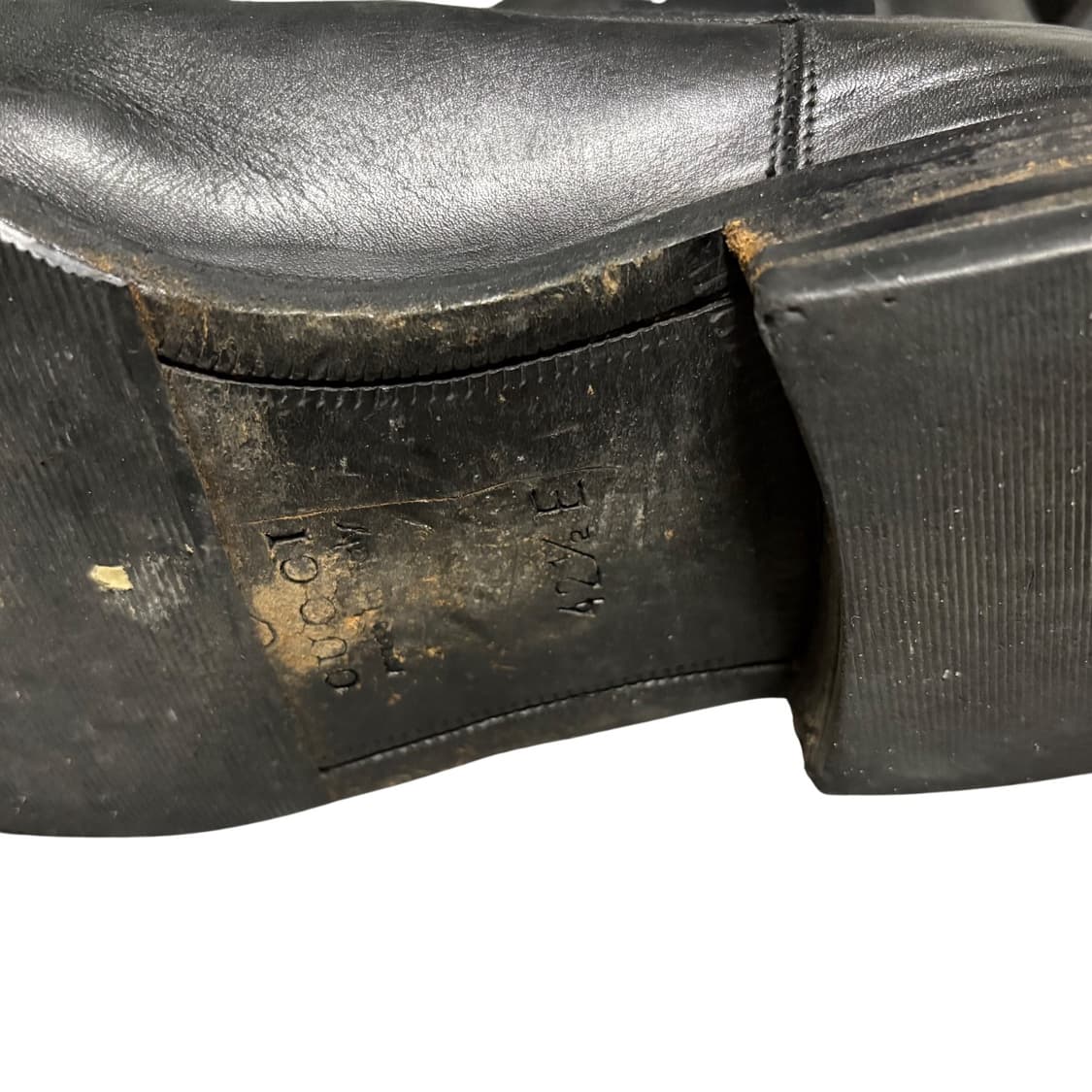 구찌 스퀘어토 첼시부츠 웨스턴부츠 42.5 E 상품이미지4