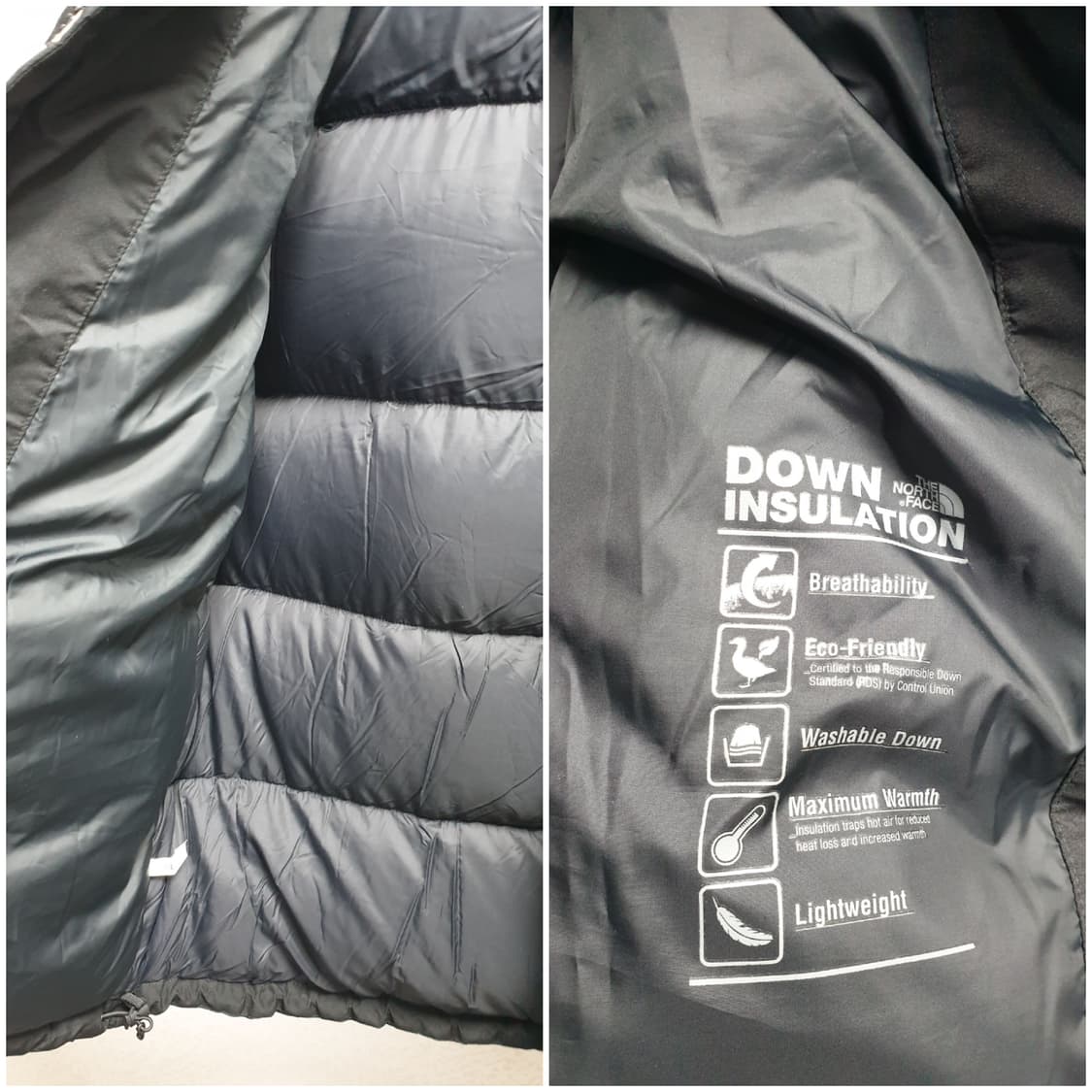 [L/100] 노스페이스 다운패딩 블랙 상품이미지8
