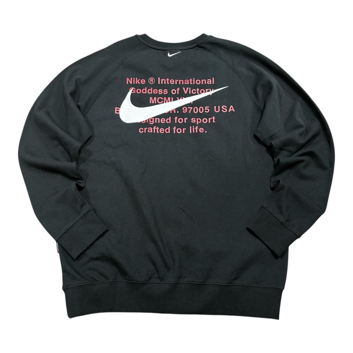 ✨ (바배) 나이키 NSW 더블 스우시 빅로고 스웻 블랙 맨투맨  상품이미지1