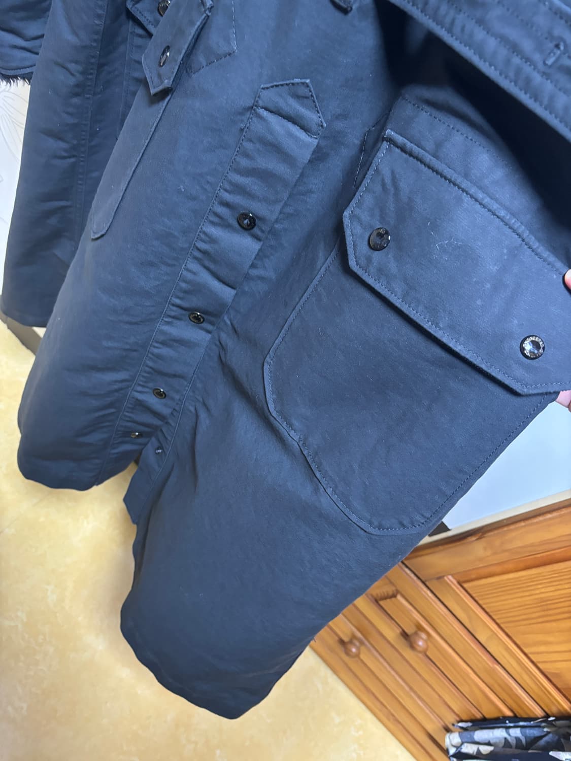 엔지니어드가먼츠 샌프란시스코마켓  별주모델 라이딩코트 L 상품이미지5