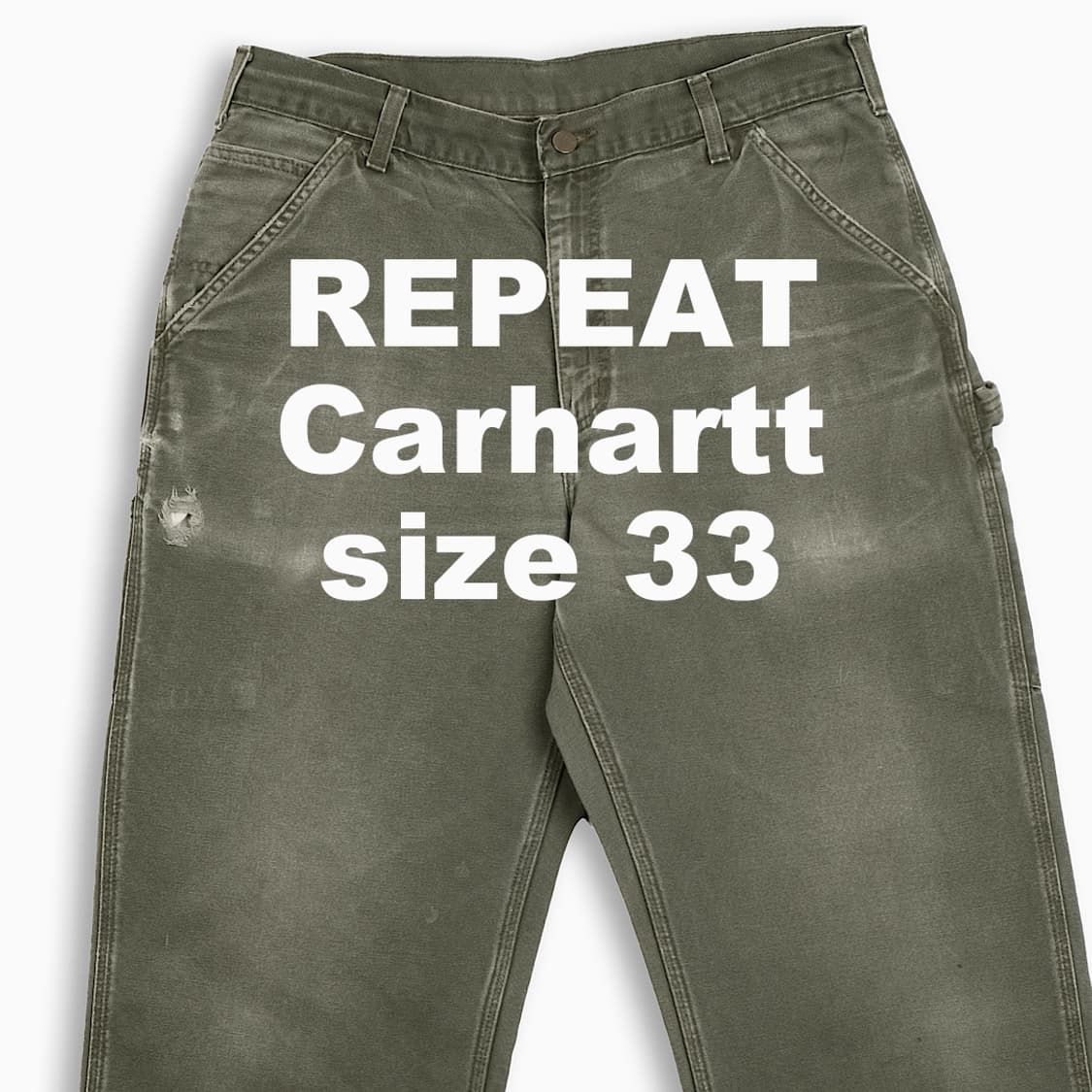 빈티지 칼하트 싱글니 B11 33 인치 CH0113404 상품이미지1