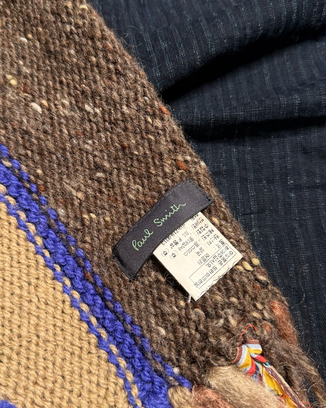 00‘s 폴스미스 울 머플러 상품이미지6