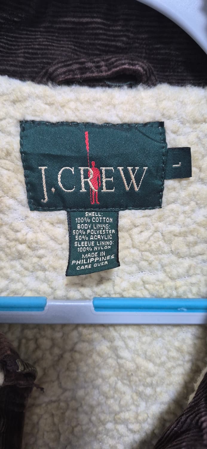 90년대 J.CREW 브라운 코듀로이 자켓 상품이미지5
