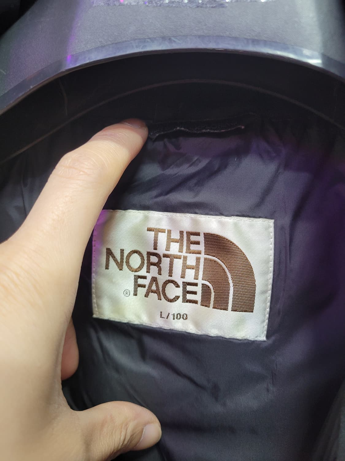 노스페이스 블랙 롱 패딩 상품이미지4