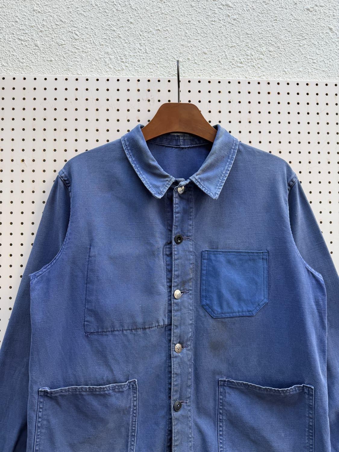1950,60s OLD FADED FRENCH 50s 프렌치워크자켓 상품이미지5