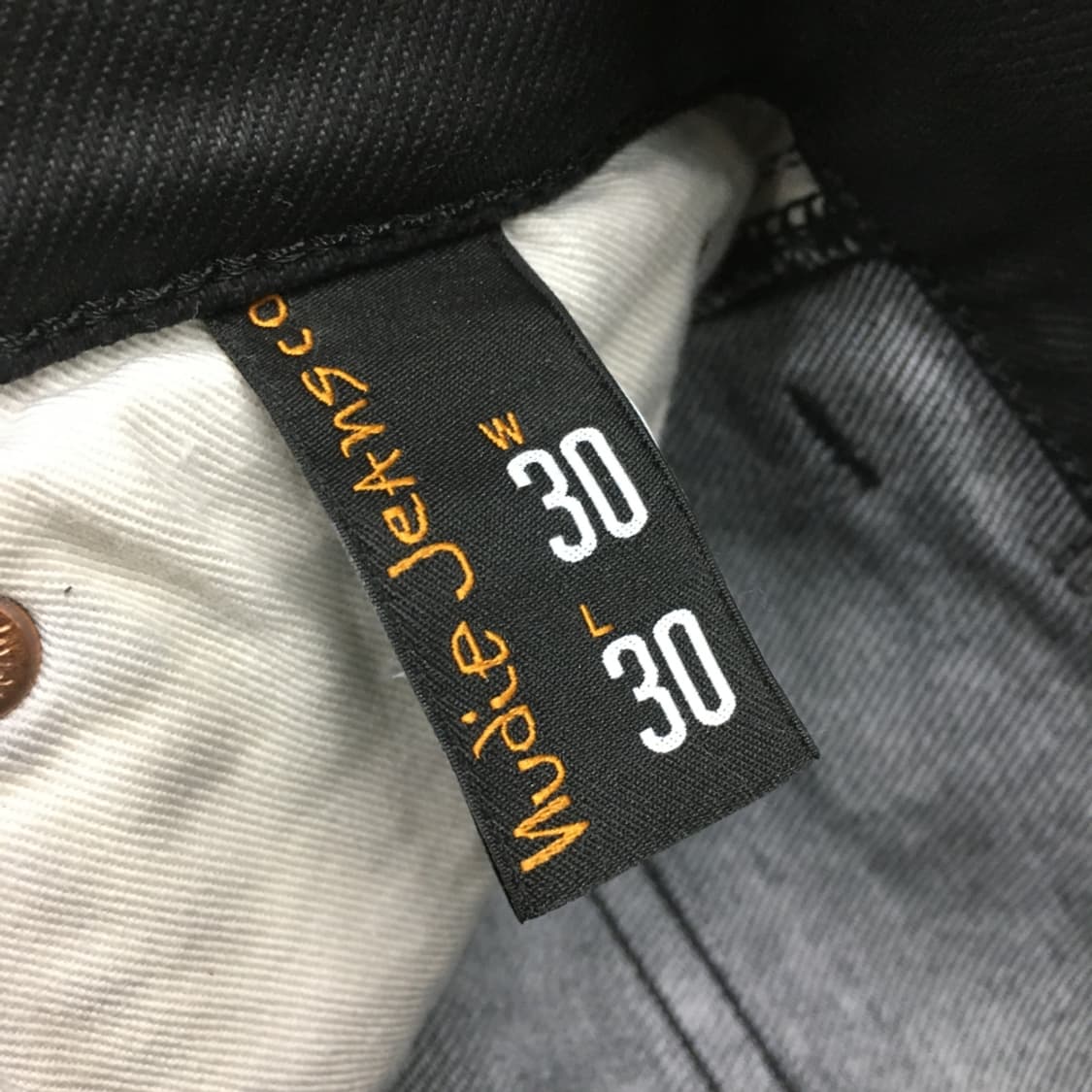 누디진 코팅 블랙진 EE29 상품이미지2