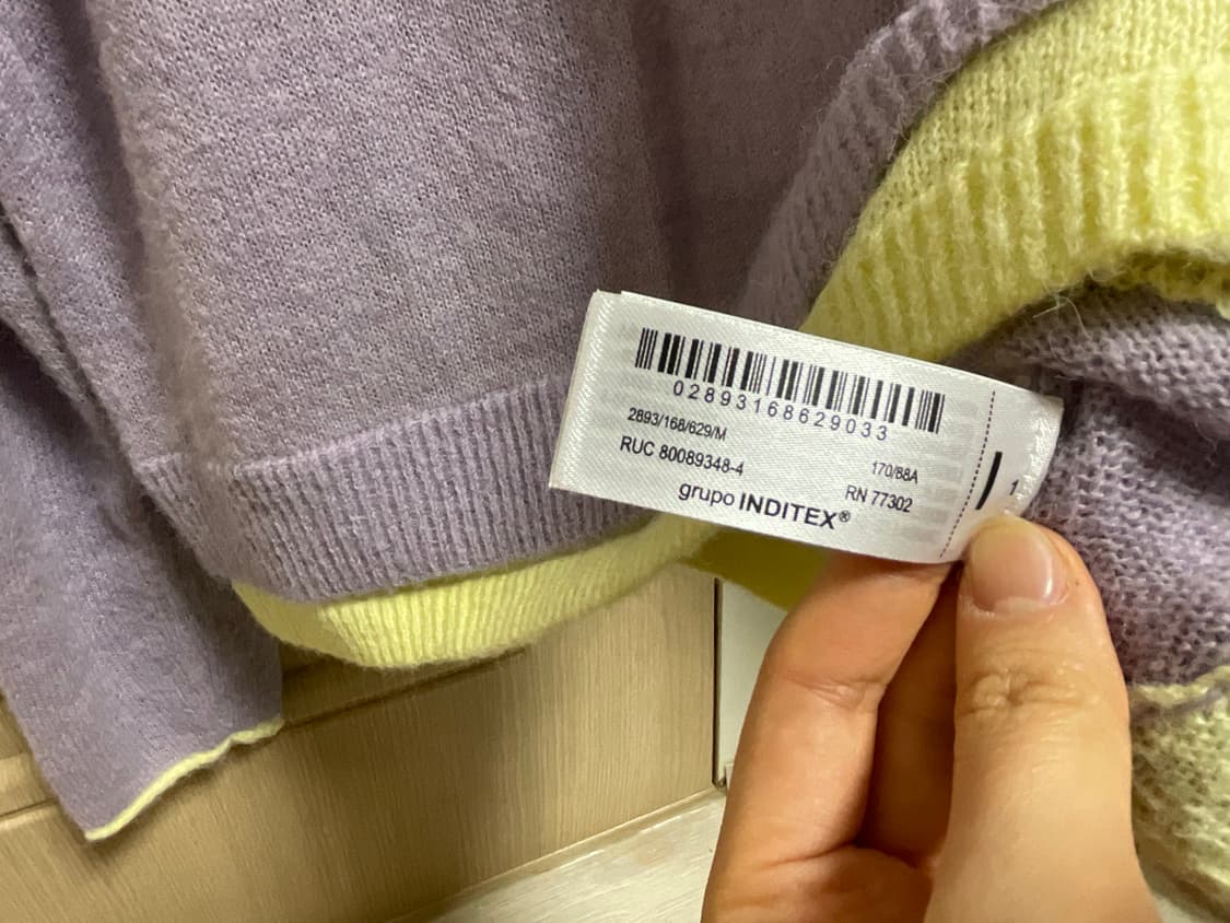 자라 레이어드 니트 상품이미지4