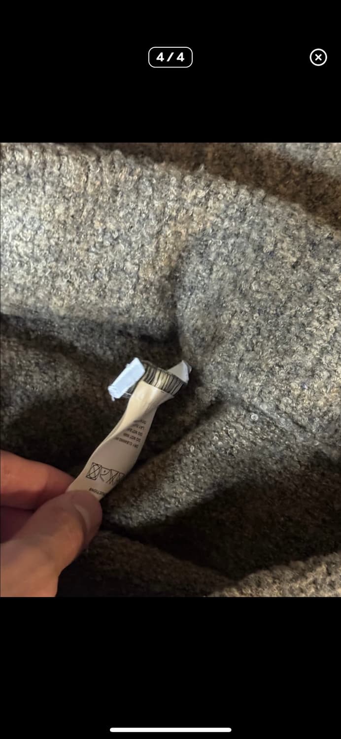 아모멘토 니트 팬츠 카키 브라운 m사이즈 상품이미지4