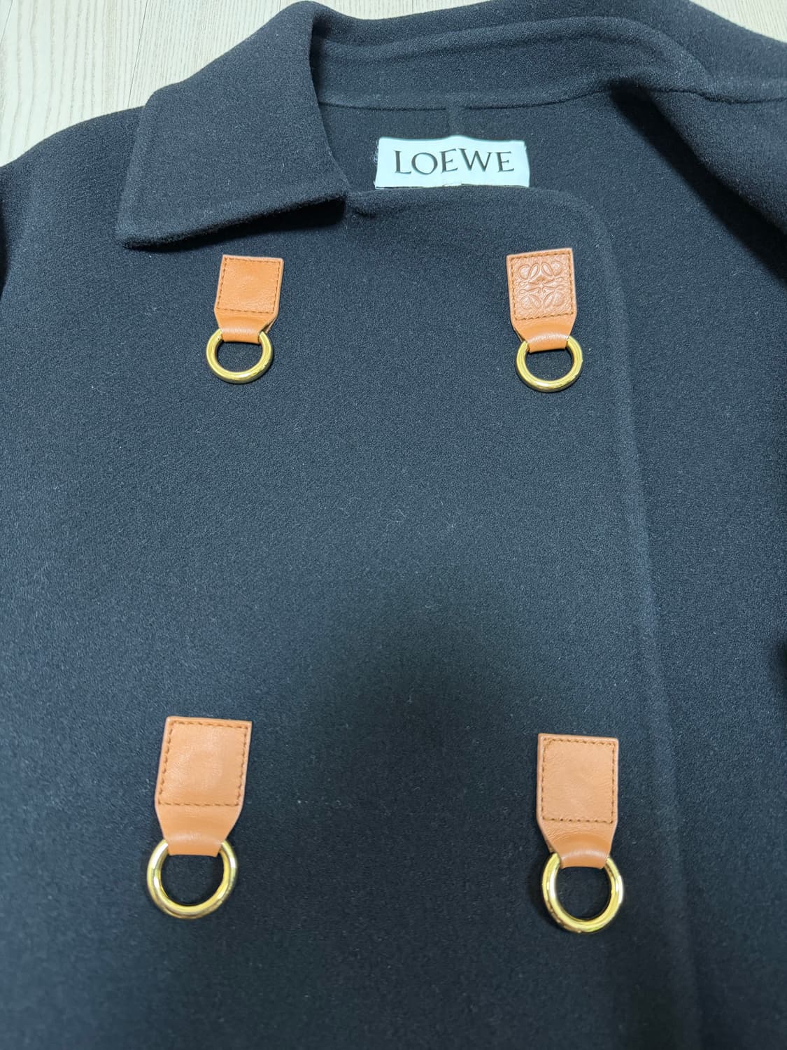 로에베 울 캐시미어 피코트 자켓 상품이미지4