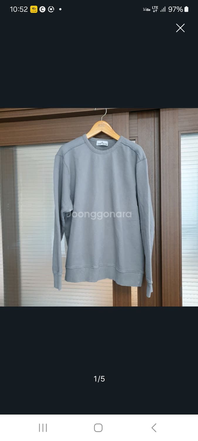 스톤아일랜드 맨투맨.  L/XL 상품이미지1