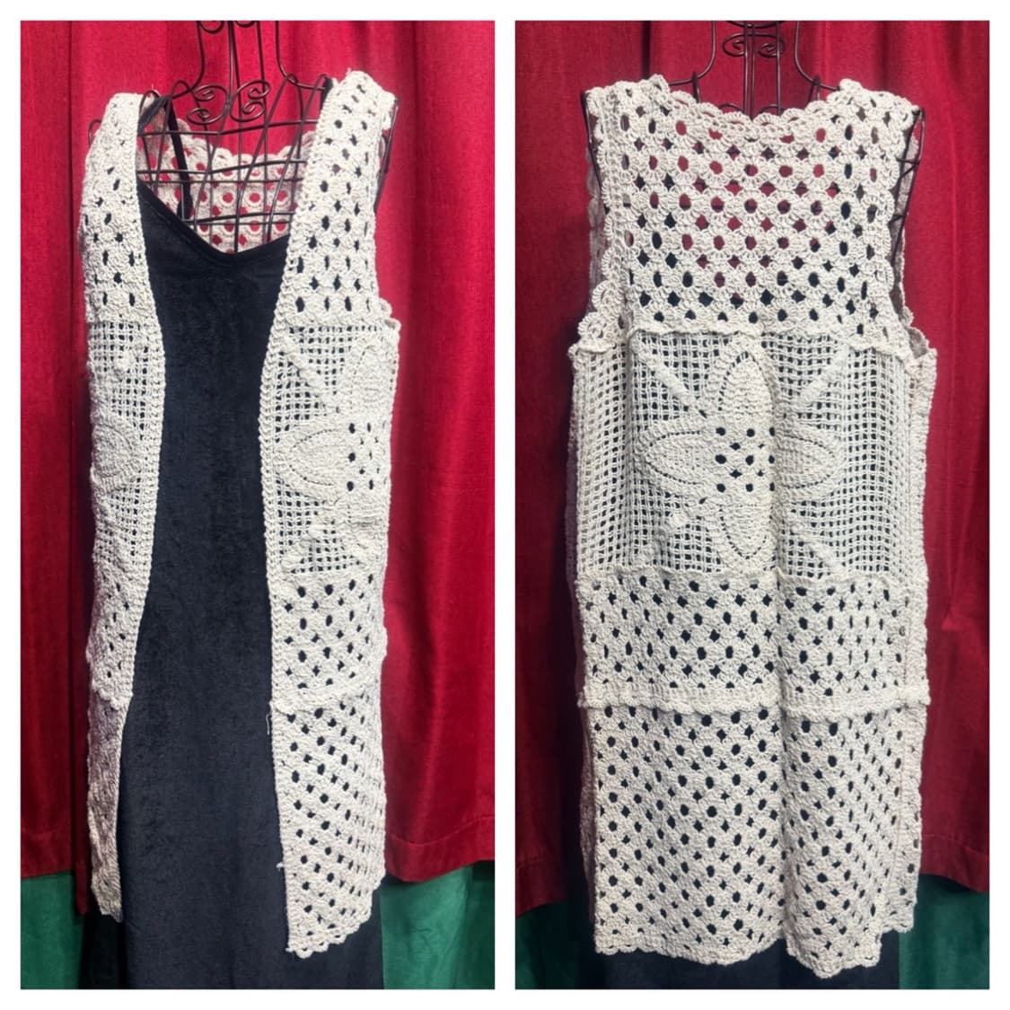 크로셰 니트 가디건 S 상품이미지3