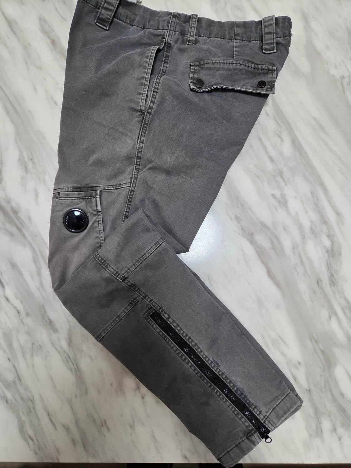 씨피컴퍼니 지퍼디테일 렌즈 팬츠 상품이미지3