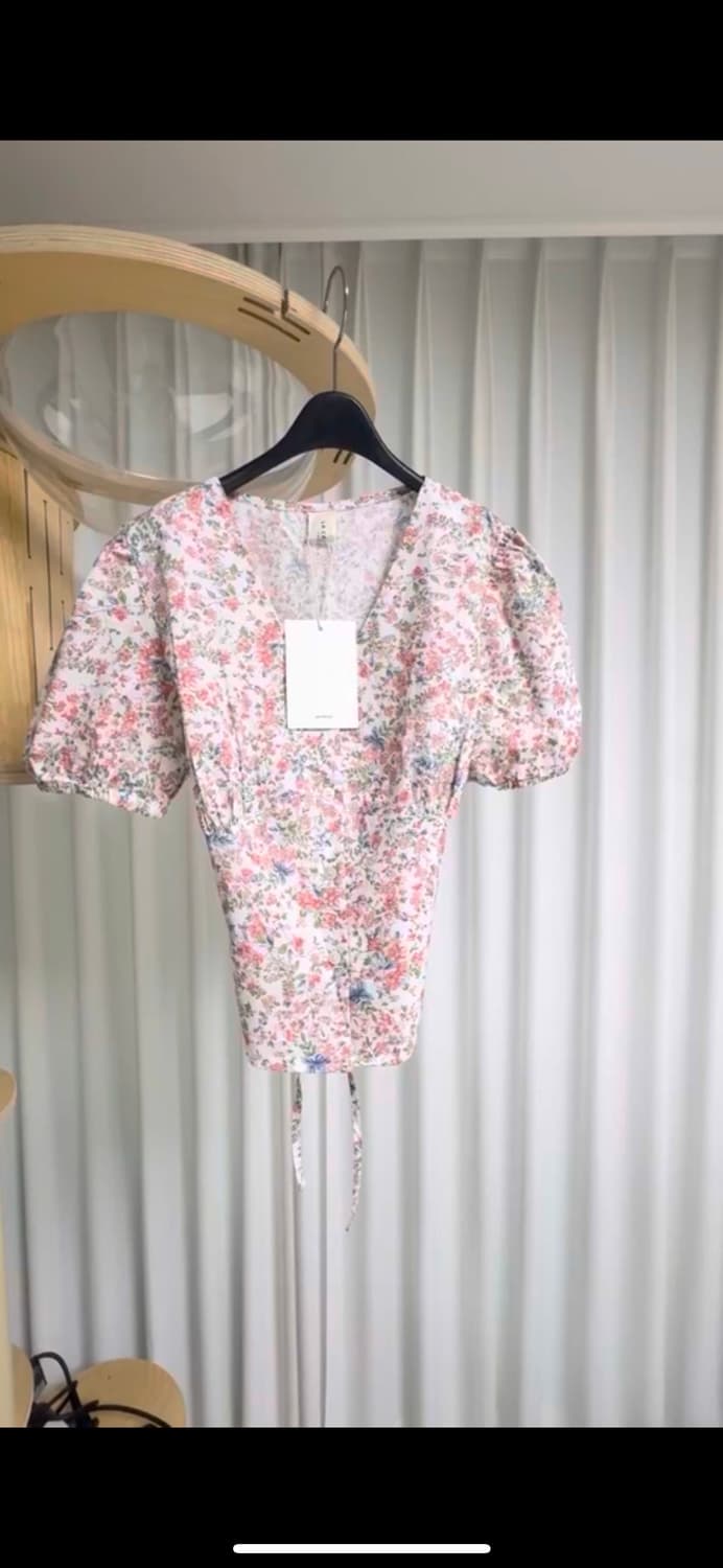 sal the 빈티지 플로랄 블라우스 상품이미지1