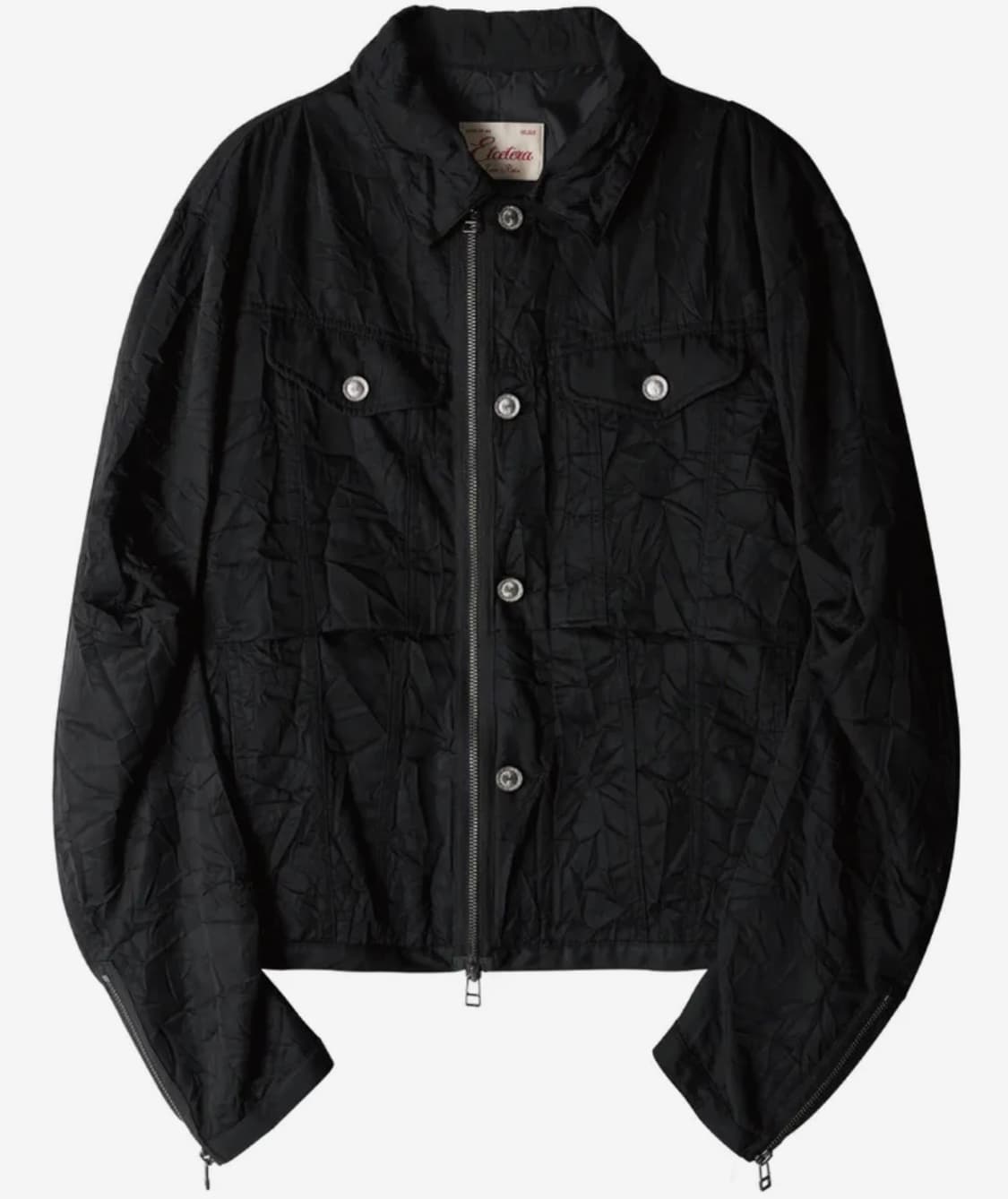 Pinch crinkled jacket black 상품이미지1