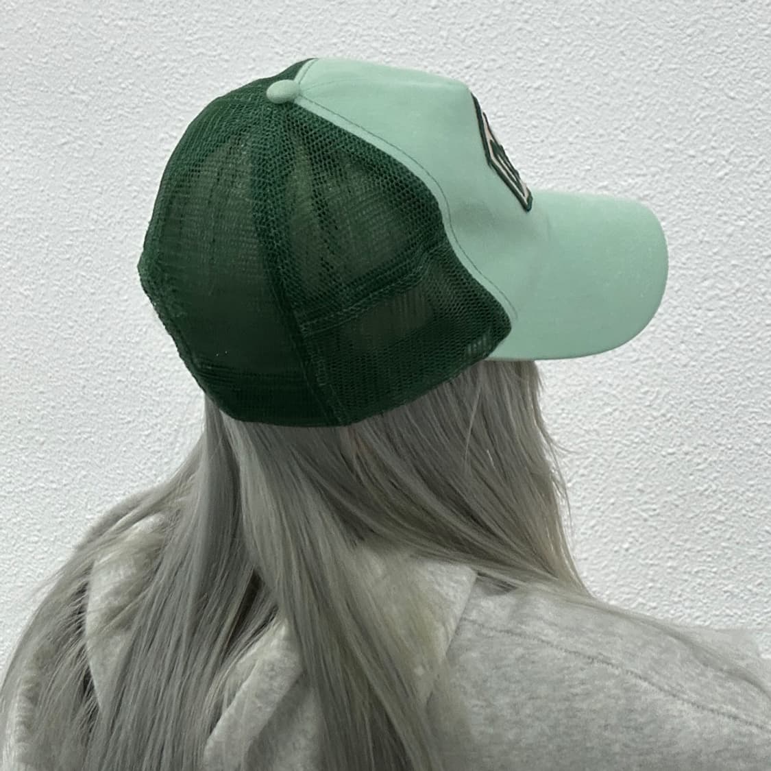 데우스 센터로고 민트 볼캡 상품이미지3