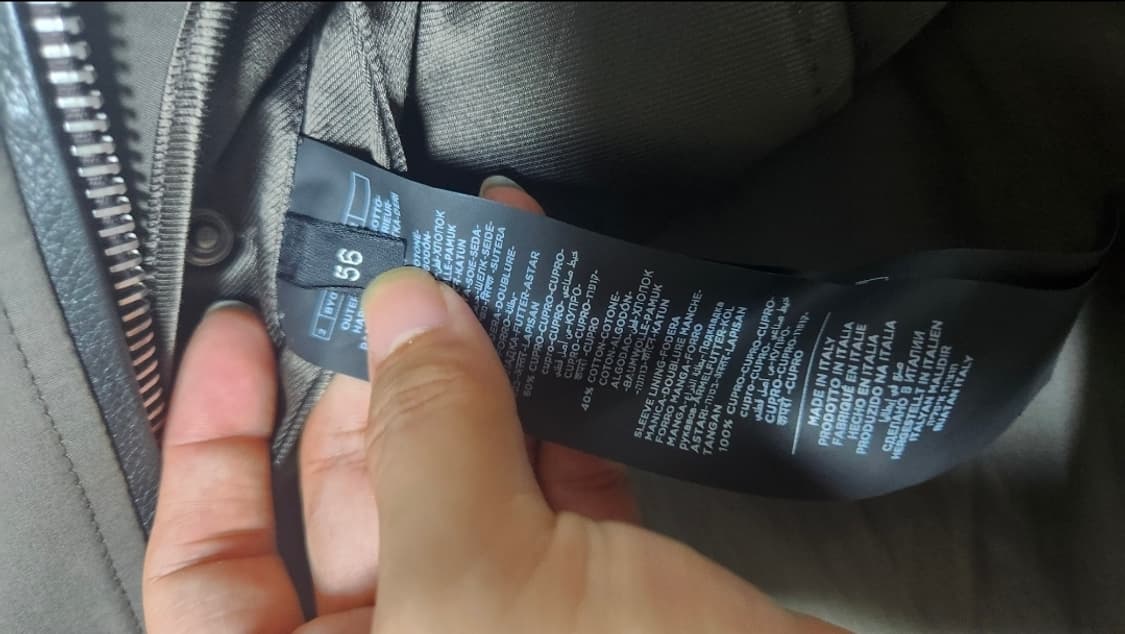 톰포드 실크 코튼 헤링턴 자켓 카키 56 상품이미지6