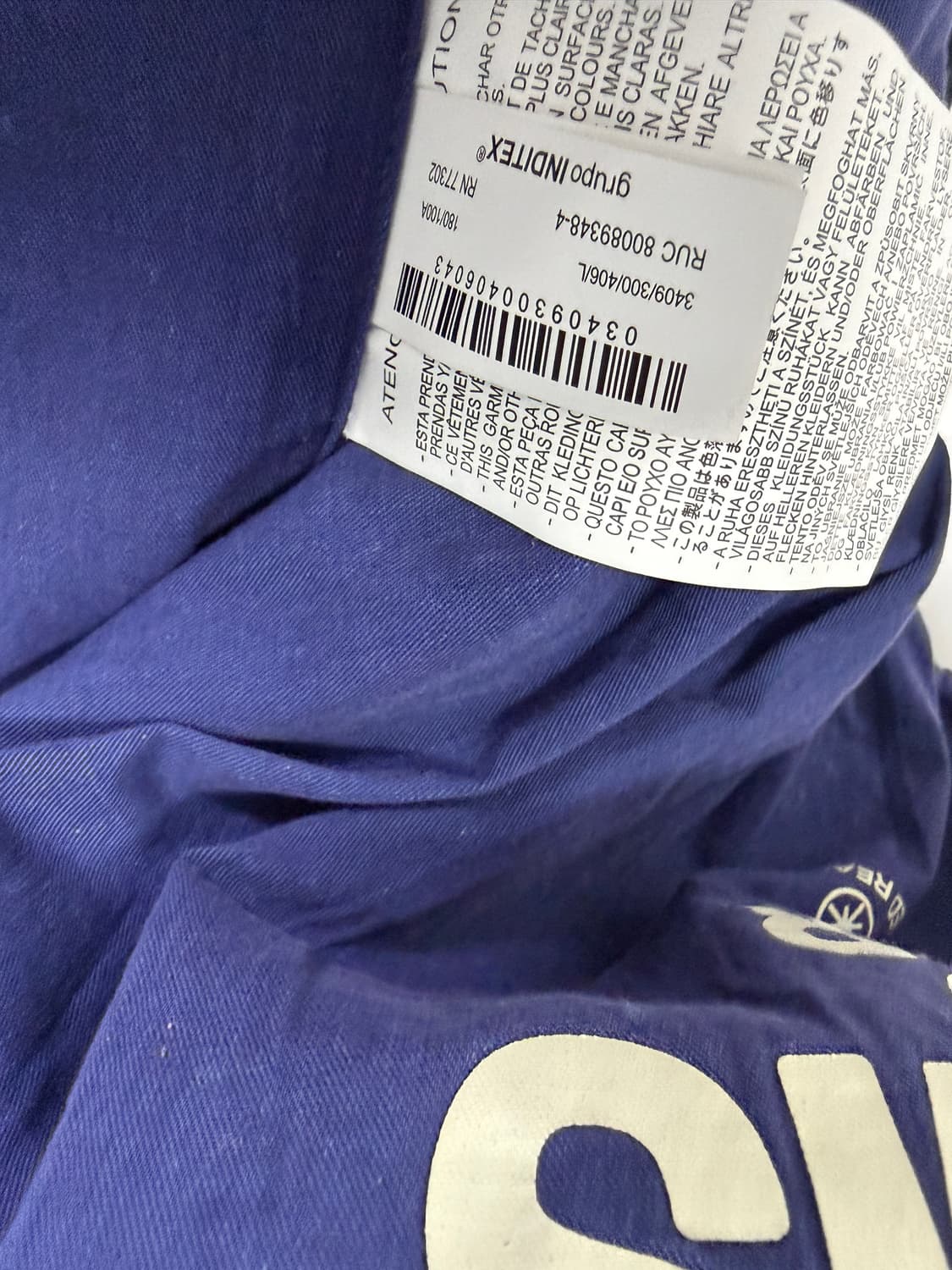 자라 워싱 데님 청자켓 상품이미지6