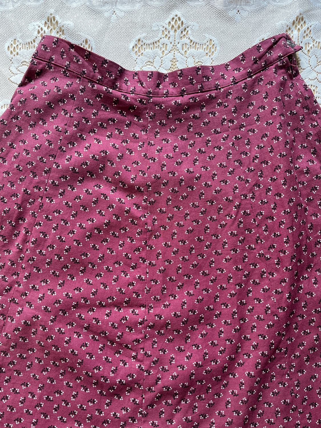 Tyrol Burgundy Skirt 상품이미지4