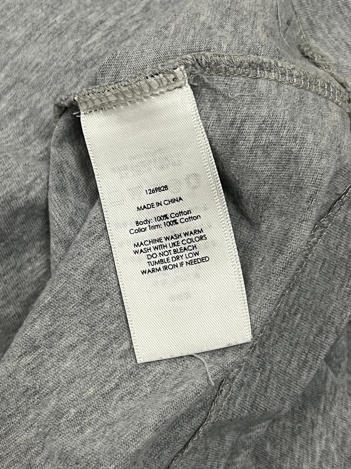 (M) 폴로 랄프로렌 원포켓 반팔 티 그레이 상품이미지4