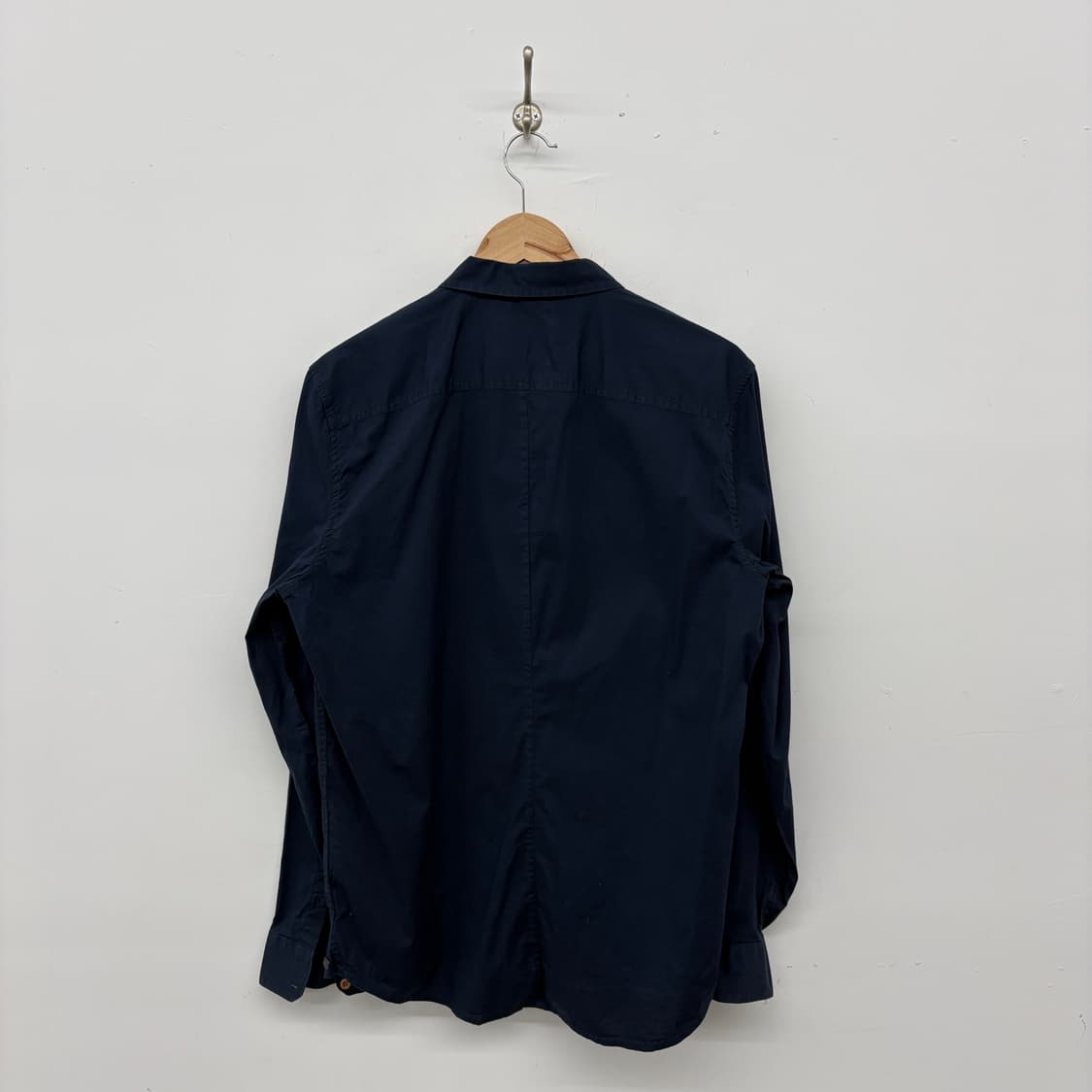 디젤 네이비 긴팔 셔츠 남성 M 상품이미지5