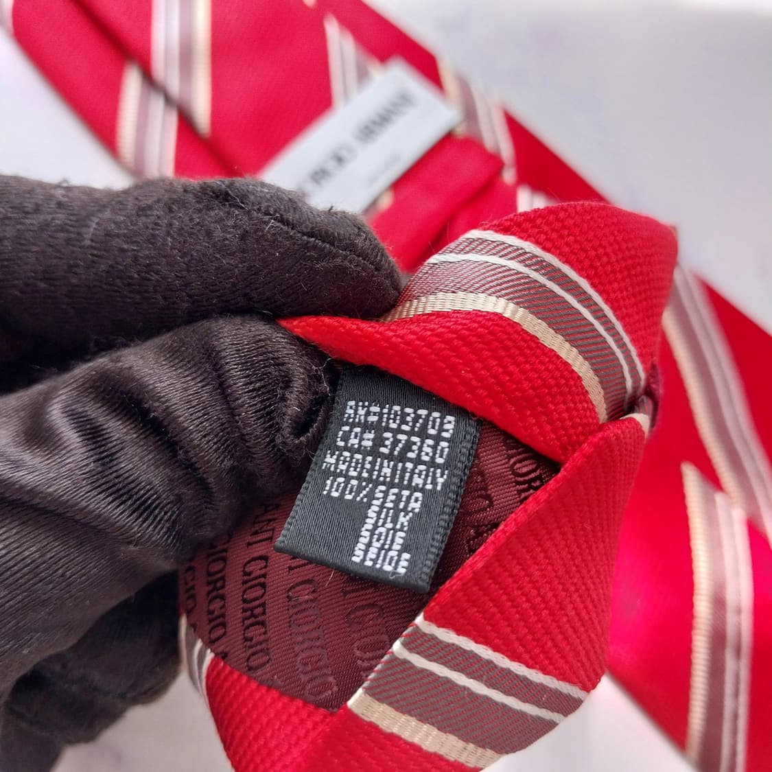 조르지오 아르마니 스트라이프 넥타이 9cm A+~A등급 K2349
 상품이미지10